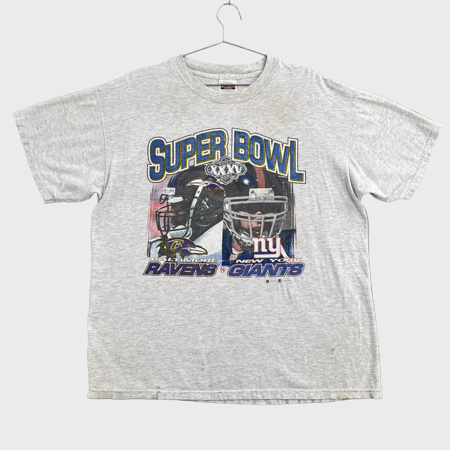 Vintage NFL Football Super Bowl Graphic Tee