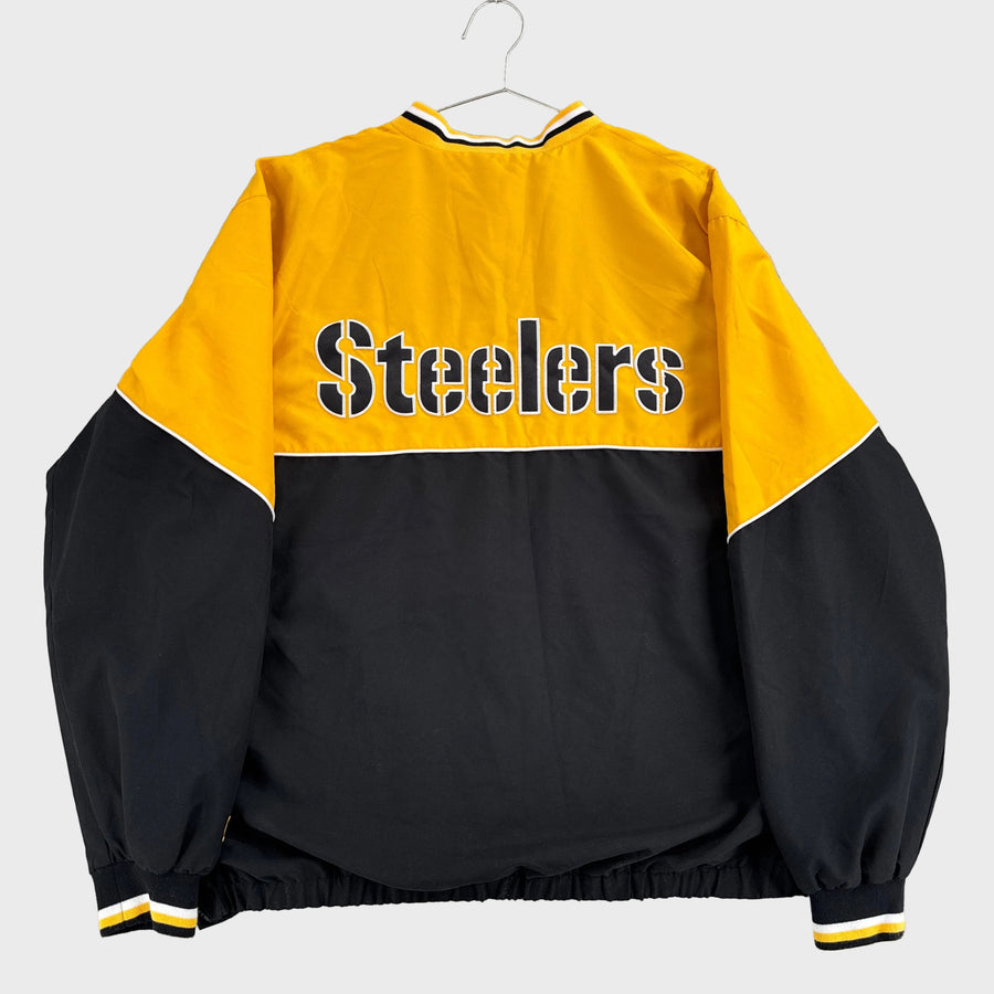 Vintage Pittsburgh Steelers NFL Football Windbreaker Jacket