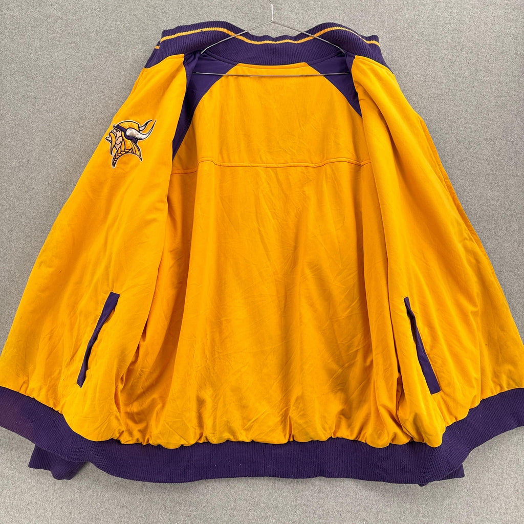Vintage 90s Minnesota Vikings Reversible NFL Jacket - 2XL