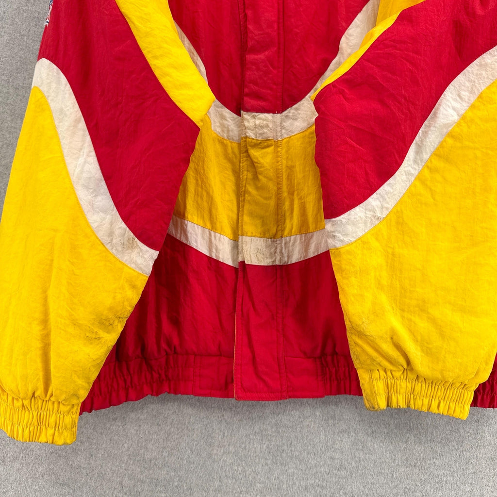 Vintage 90s Kansas City Chiefs NFL Football Puffer Jacket - L