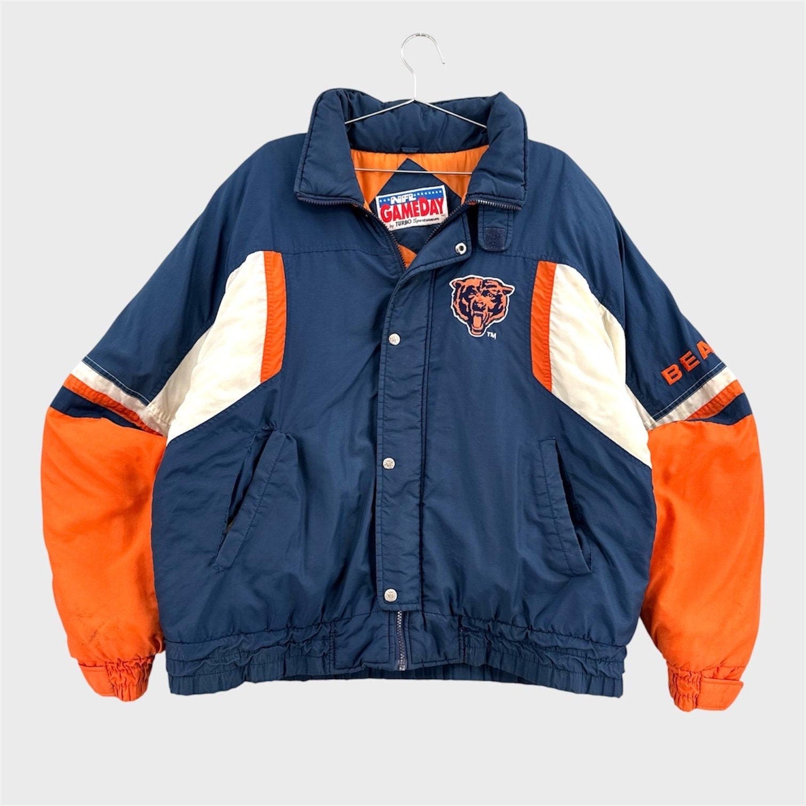 Vintage 90s Chicago Bears NFL Football Jacket - M/L