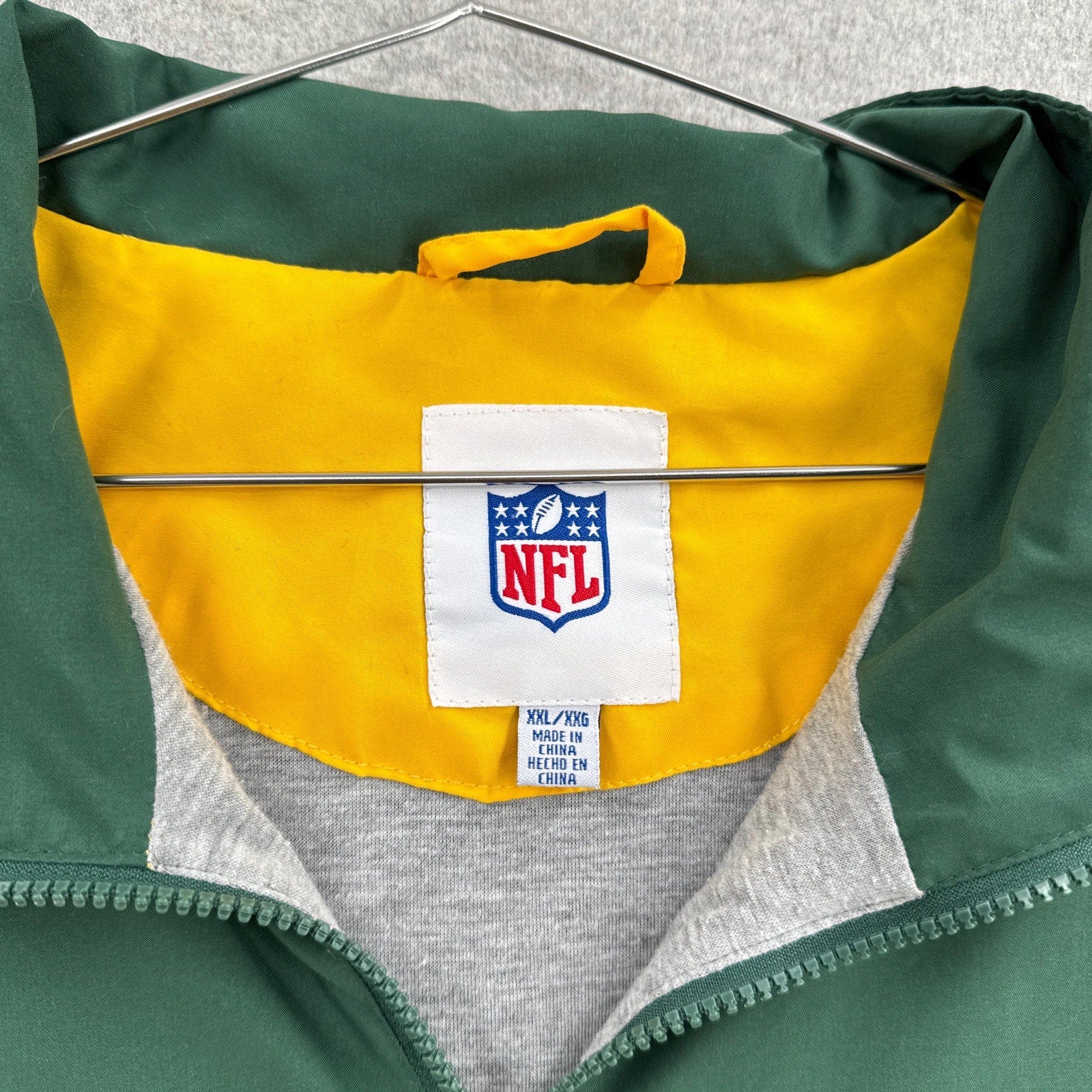 Vintage Green Bay Packers NFL Windbreaker Jacket - 2XL