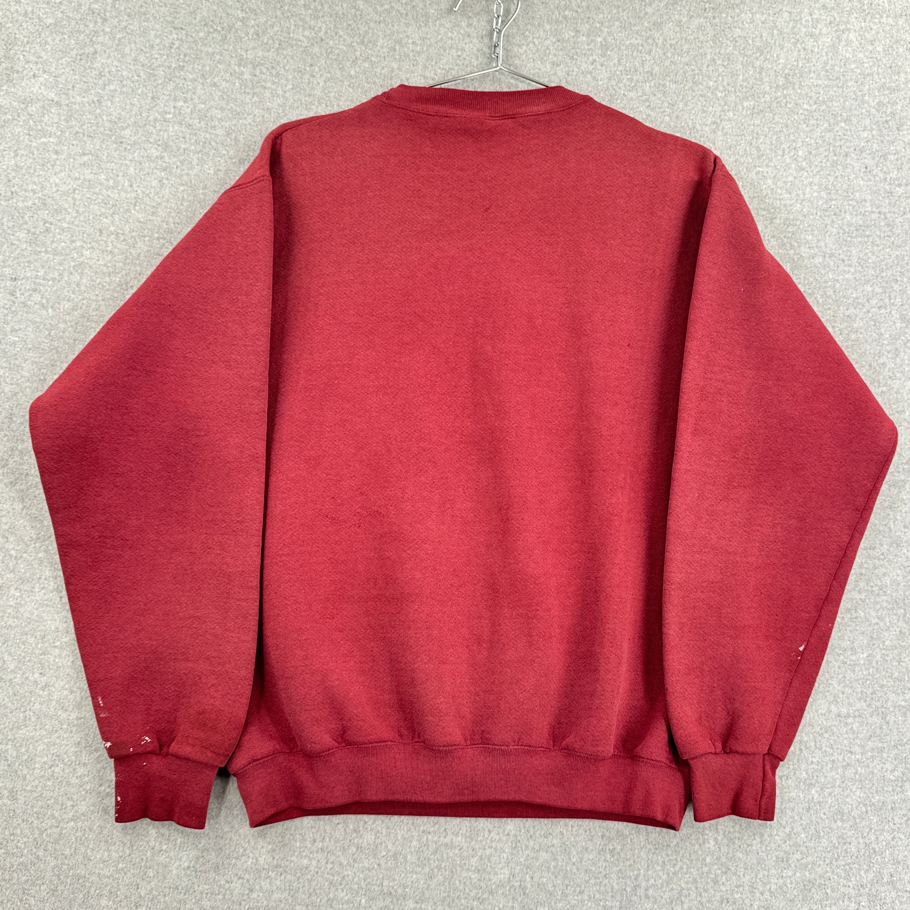 back of sweatshirt