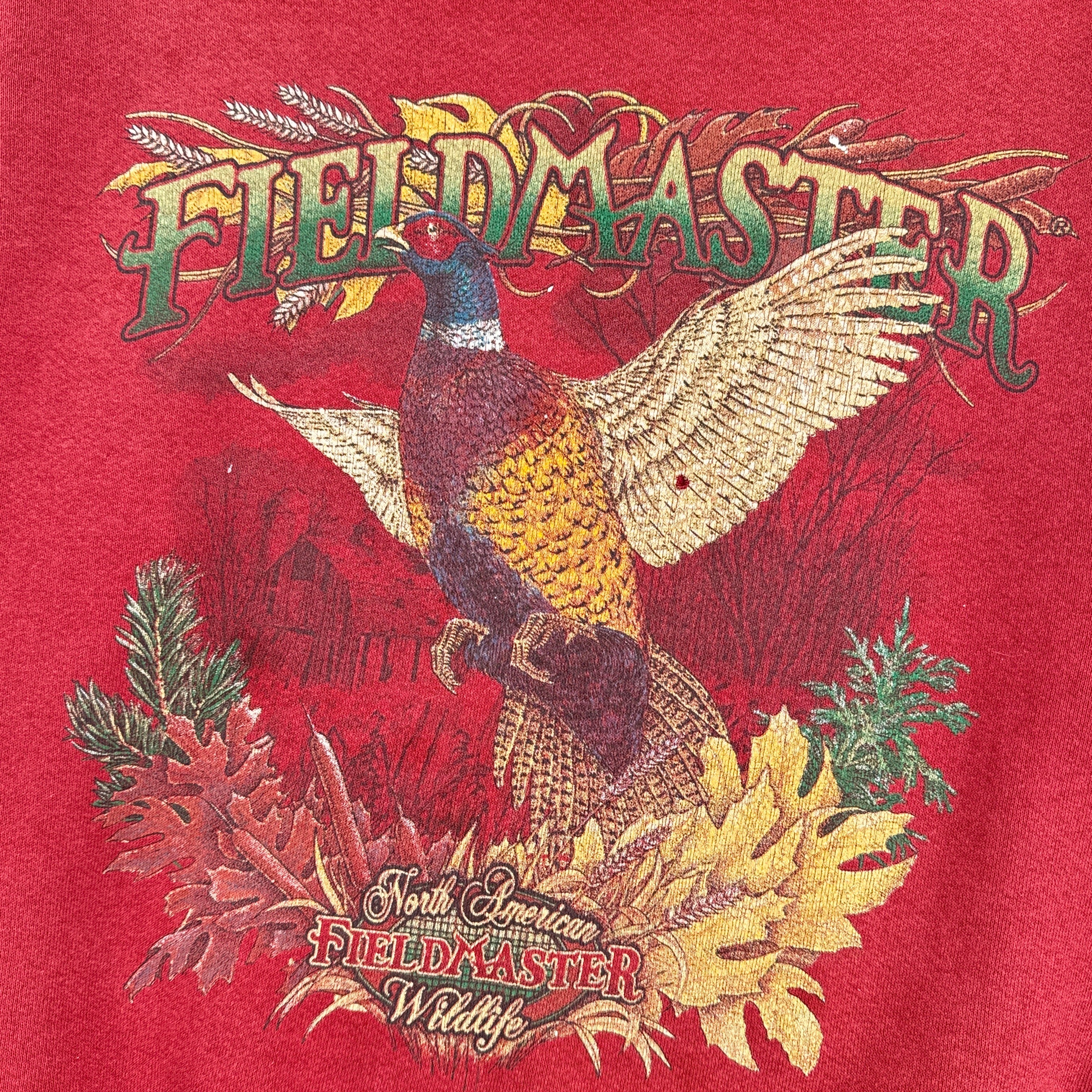 fieldmaster crewneck sweatshirt with pheasant