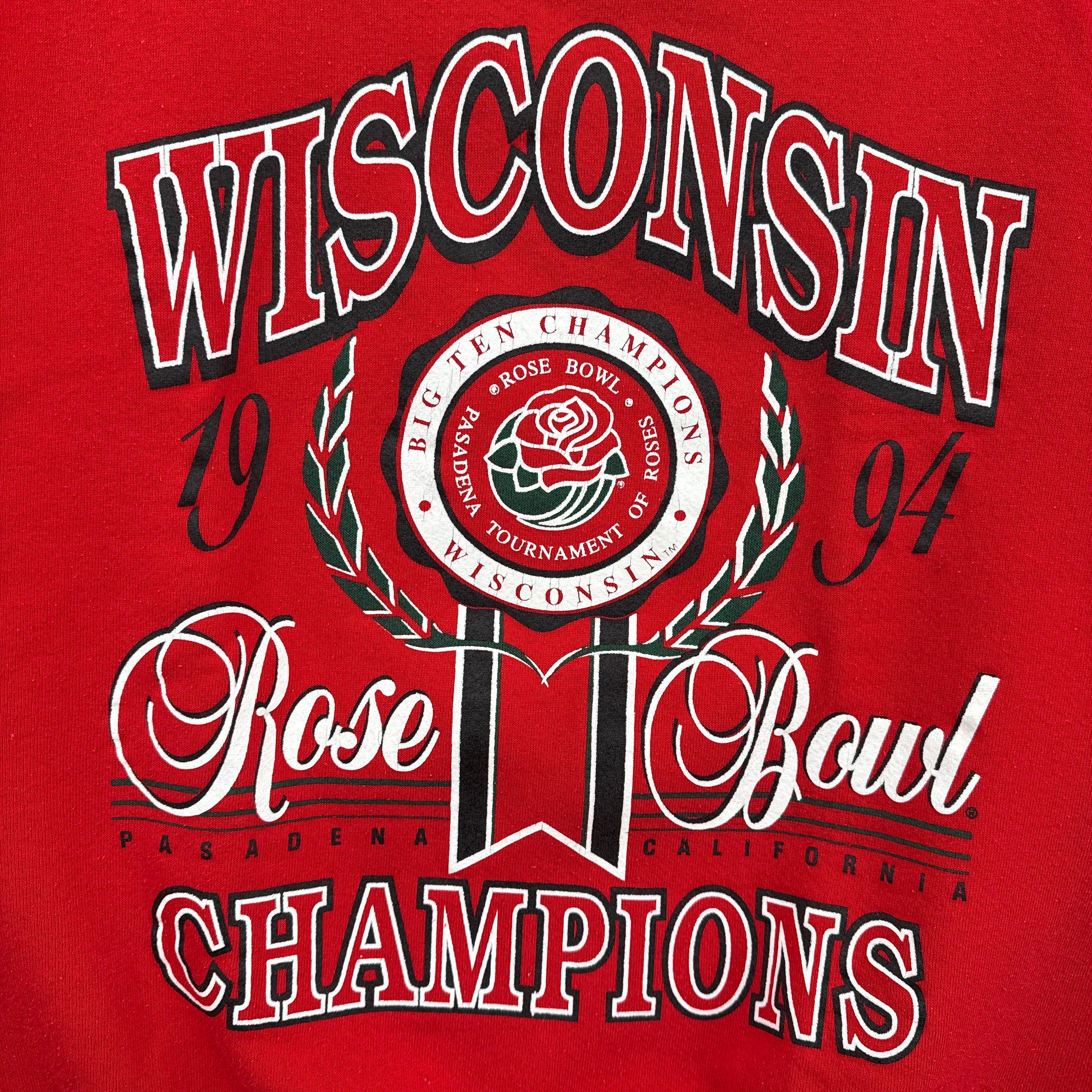 1994 Wisconsin Badgers Crewneck Sweatshirt - L