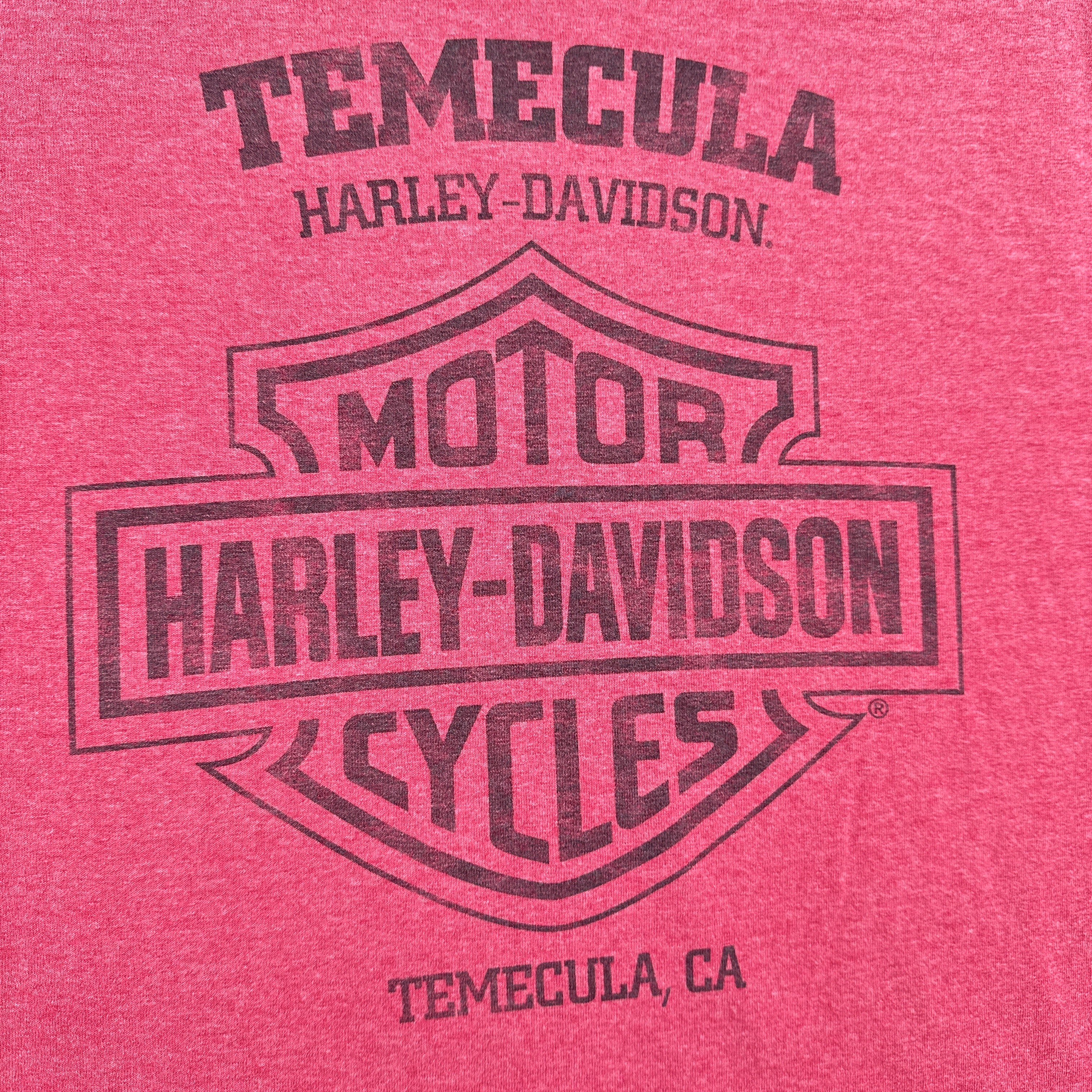 Vintage Harley Davidson Temecula Graphic Tee 5
