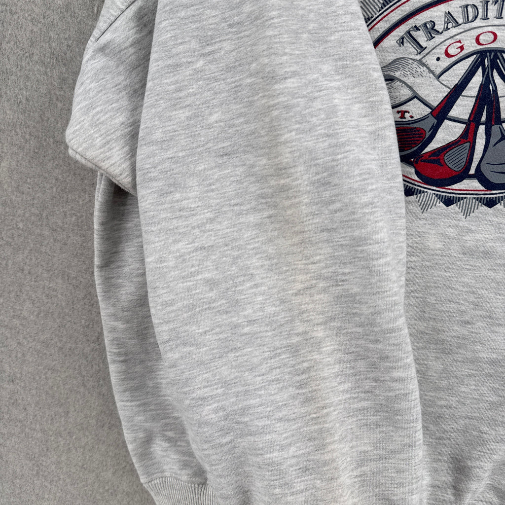 Vintage 90s Byrnes Park Golf Golfing Crewneck Sweatshirt - L