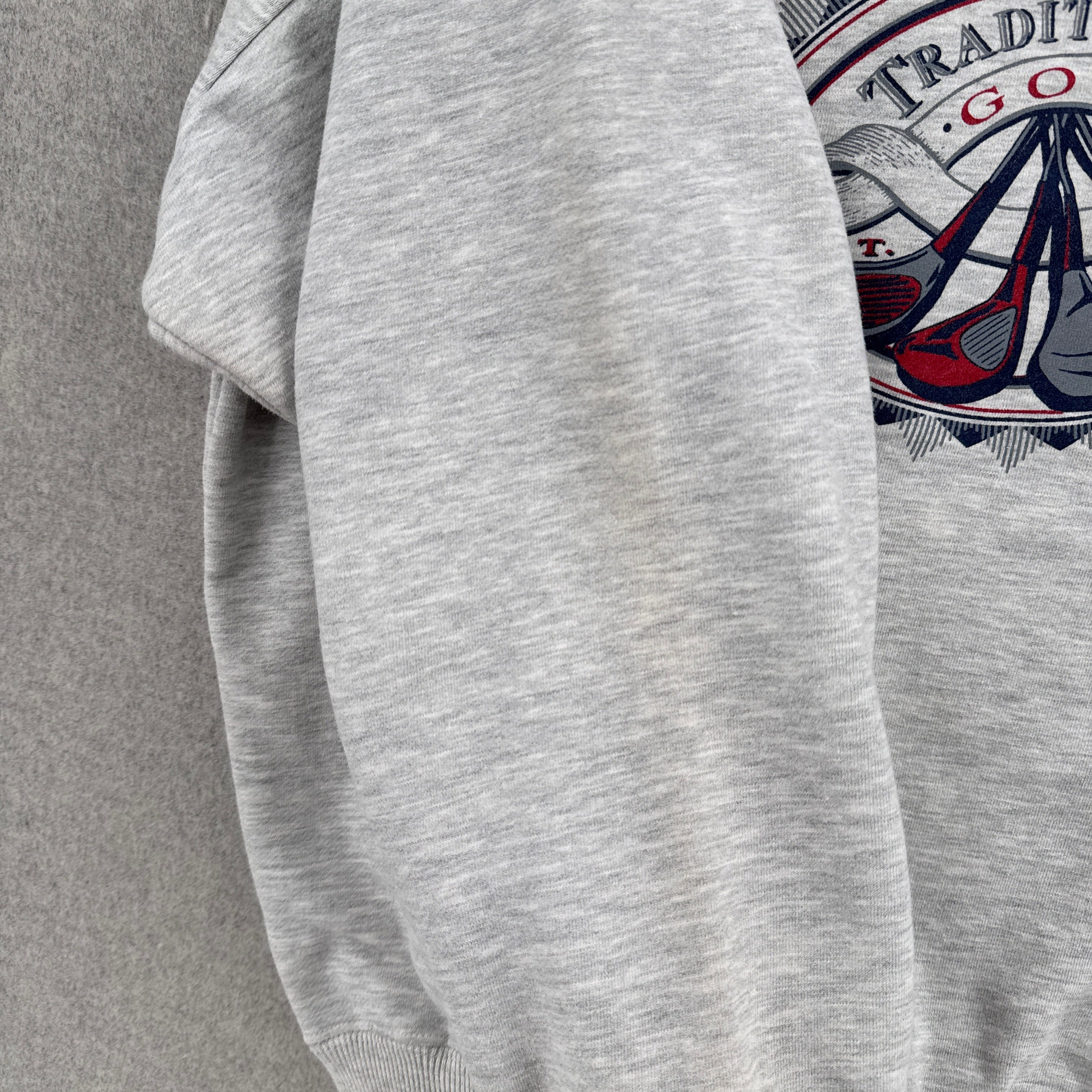 Vintage 90s Byrnes Park Golf Golfing Crewneck Sweatshirt - L
