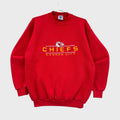 Kansas City Chiefs crewneck sweatshirt in red