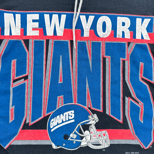 Vintage 1992 New York Giants NFL Thin Hoodie Sweatshirt