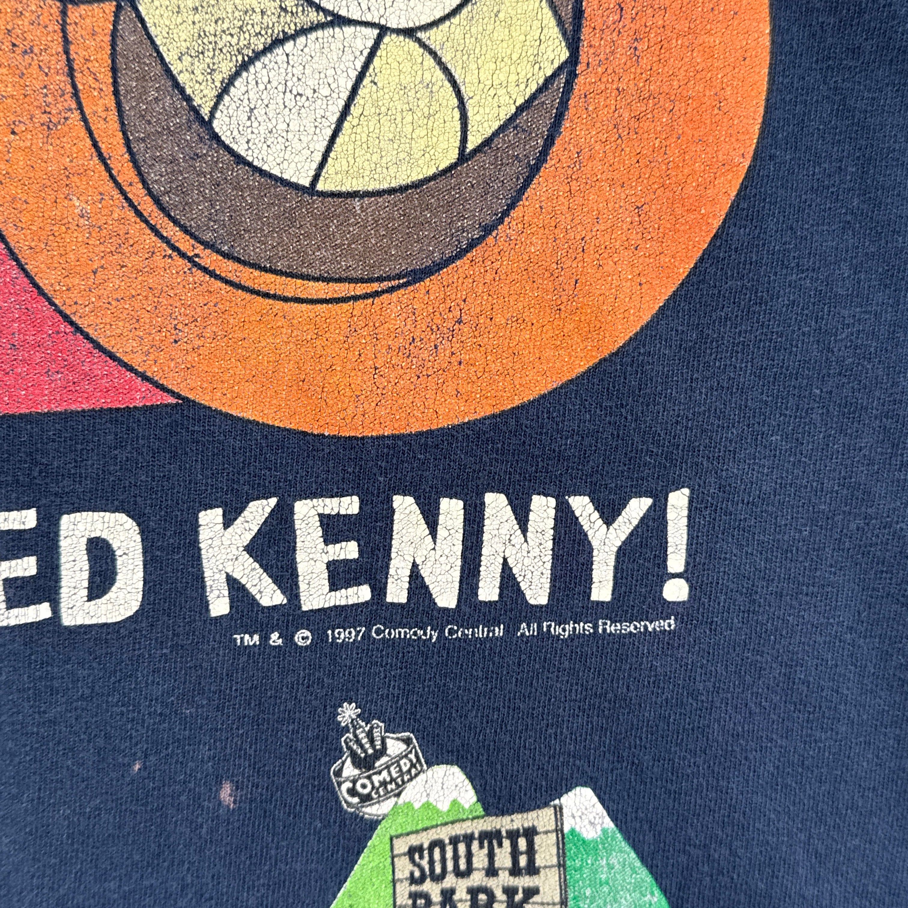 Vintage 1997 South Park Comedy Cartoon Graphic Tee