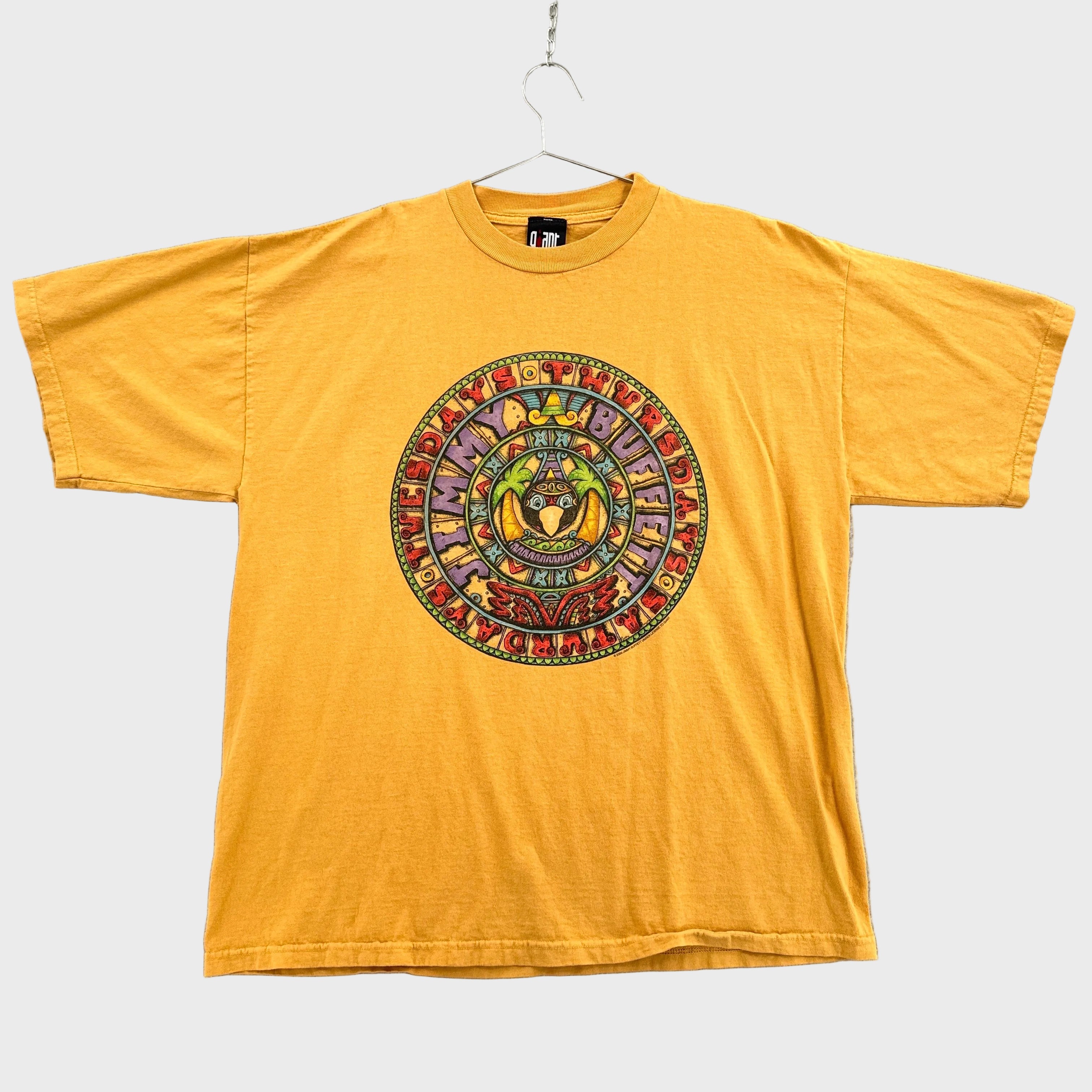 Vintage 2000 Jimmy Buffett Live Tuesdays Thursdays Saturdays Tour Graphic Tee