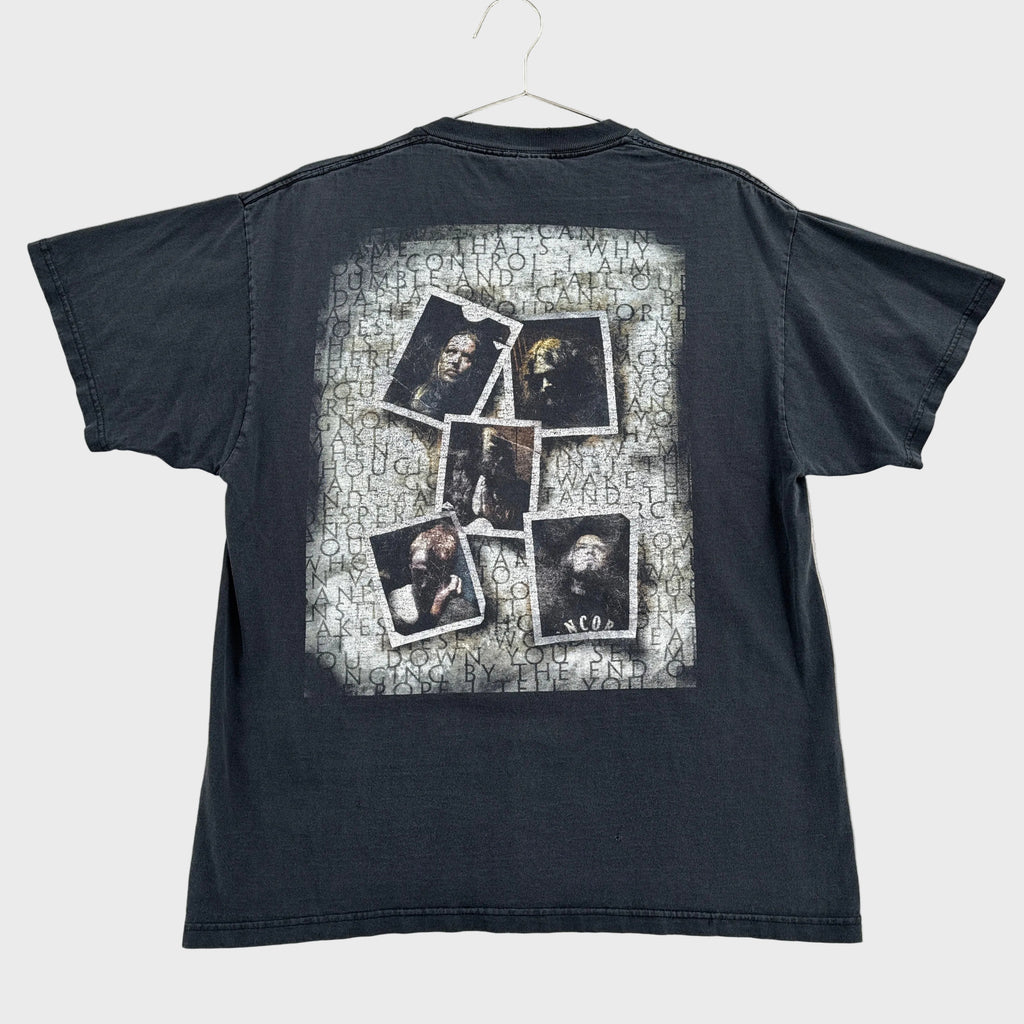 Vintage 2002 In Flames Rerout to Remain Metal Album Graphic Tee