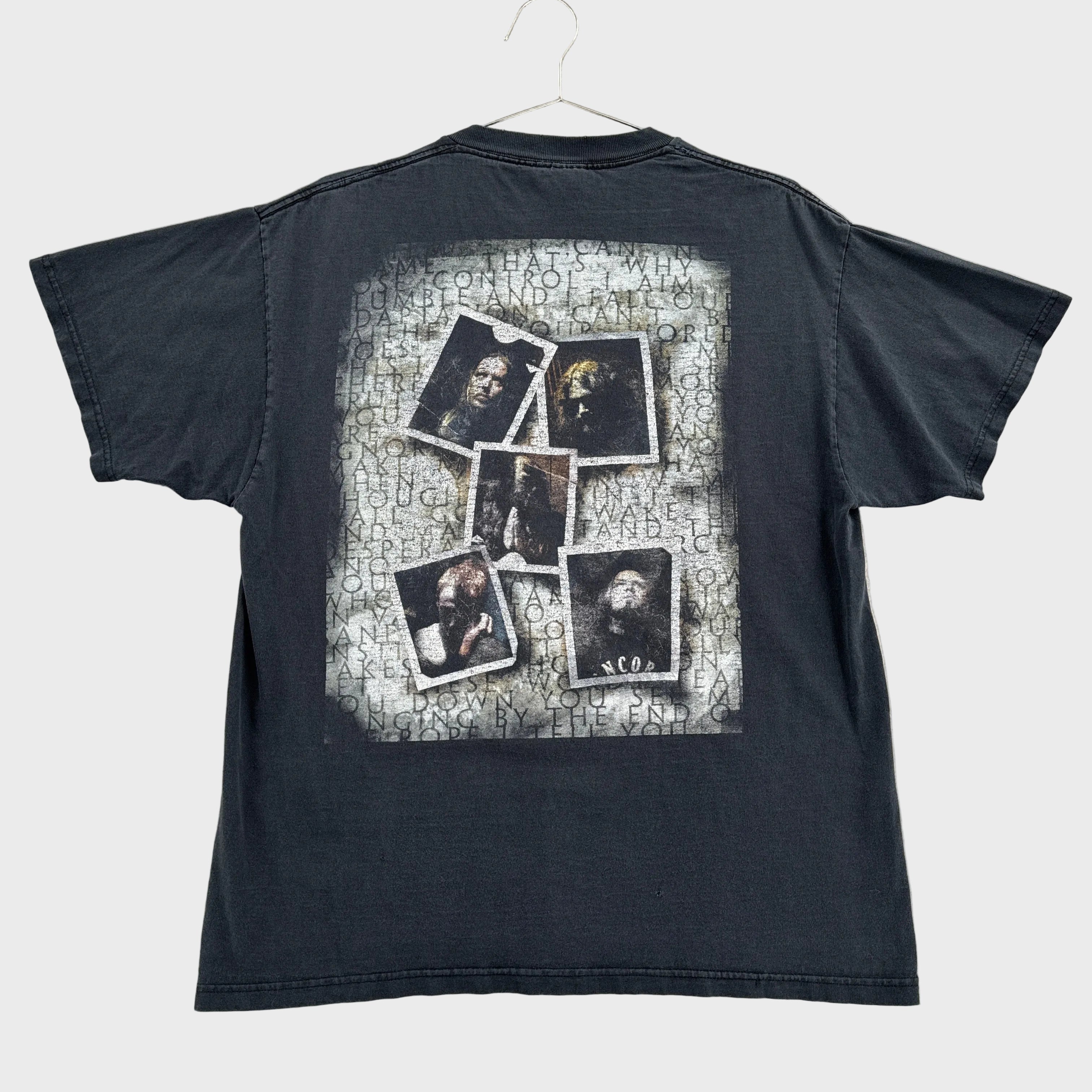 Vintage 2002 In Flames Rerout to Remain Metal Album Graphic Tee