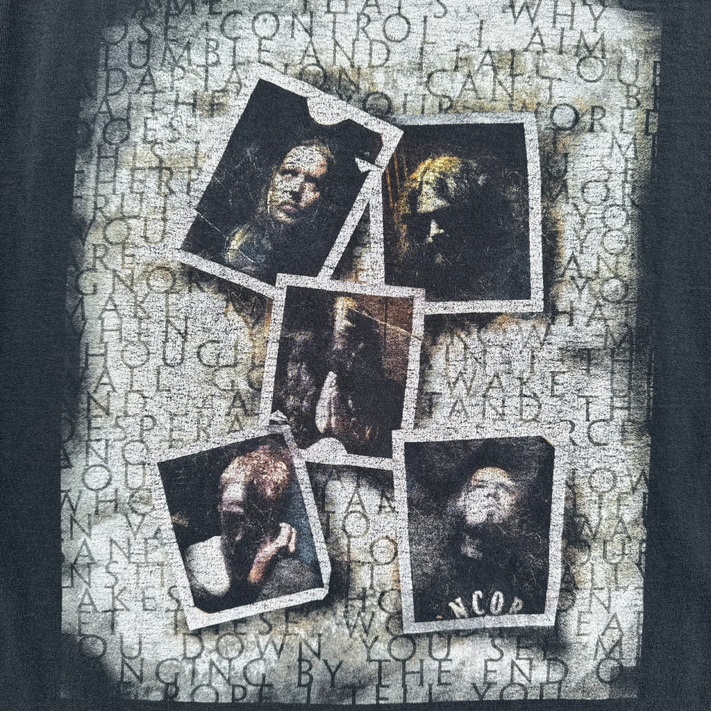 Vintage 2002 In Flames Rerout to Remain Metal Album Graphic Tee