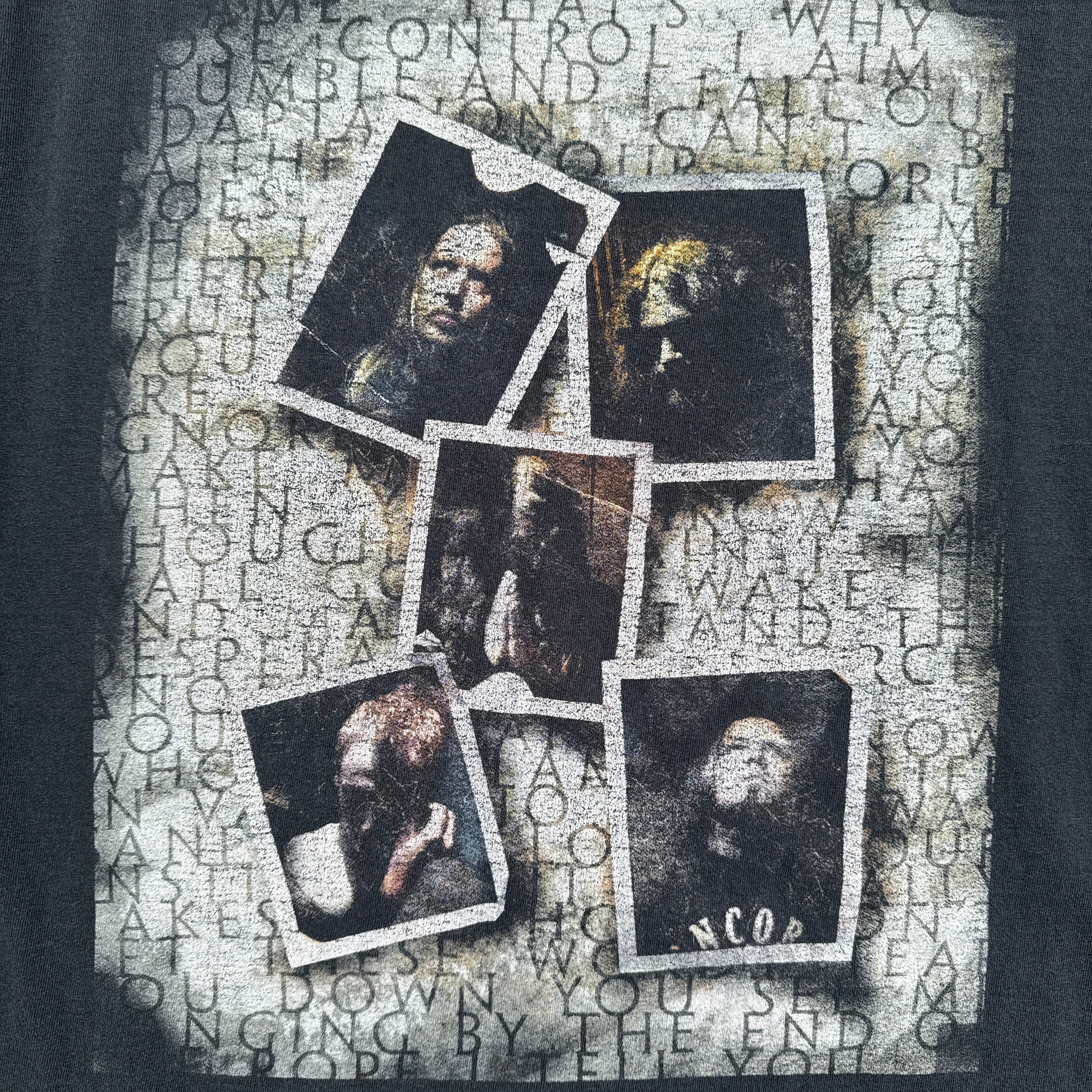 Vintage 2002 In Flames Rerout to Remain Metal Album Graphic Tee
