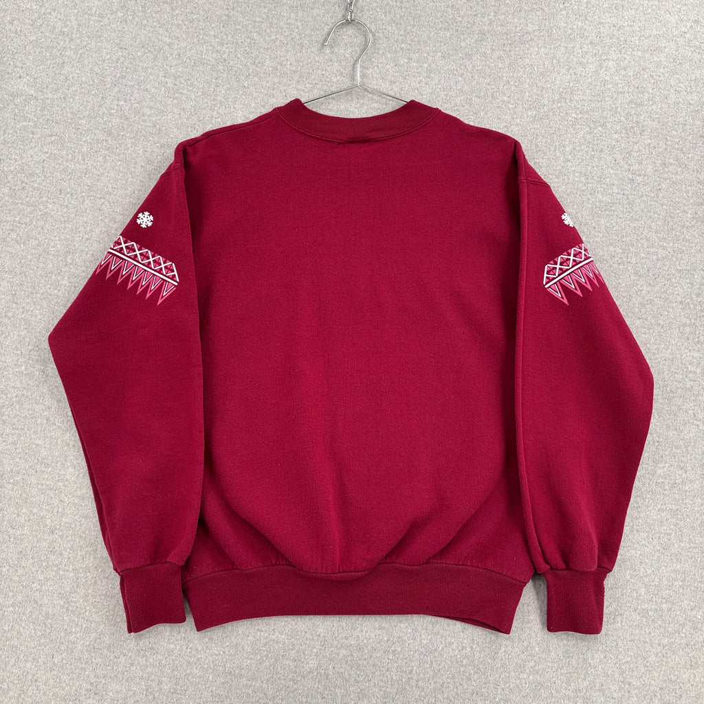 Vintage 90s Alaska Polar Bear Graphic Crewneck Sweatshirt