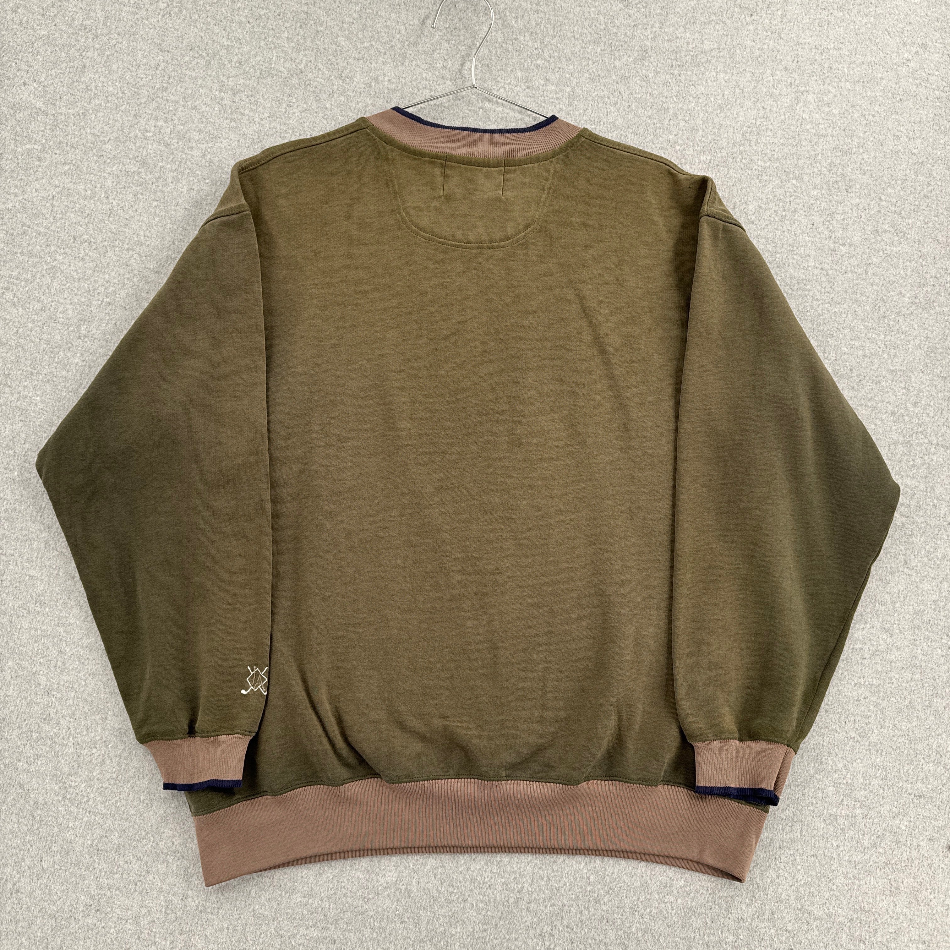 Vintage 90s American Golf Tour Embroidered Crewneck Sweatshirt