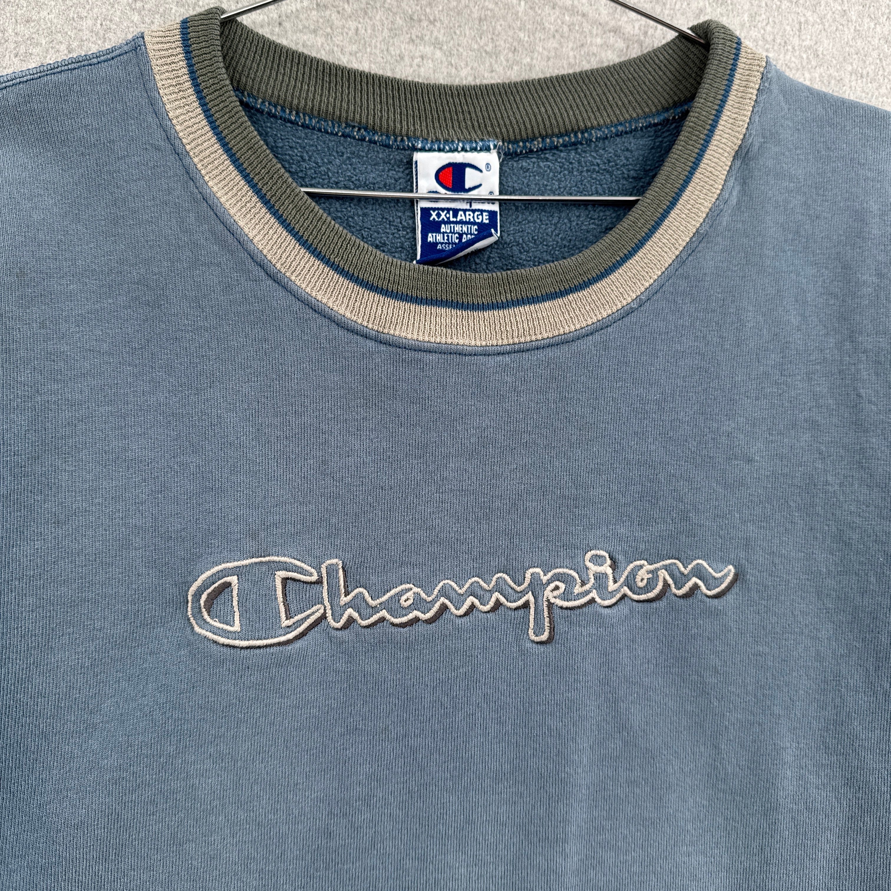 Vintage 90s Champion Blank Crewneck Sweatshirt