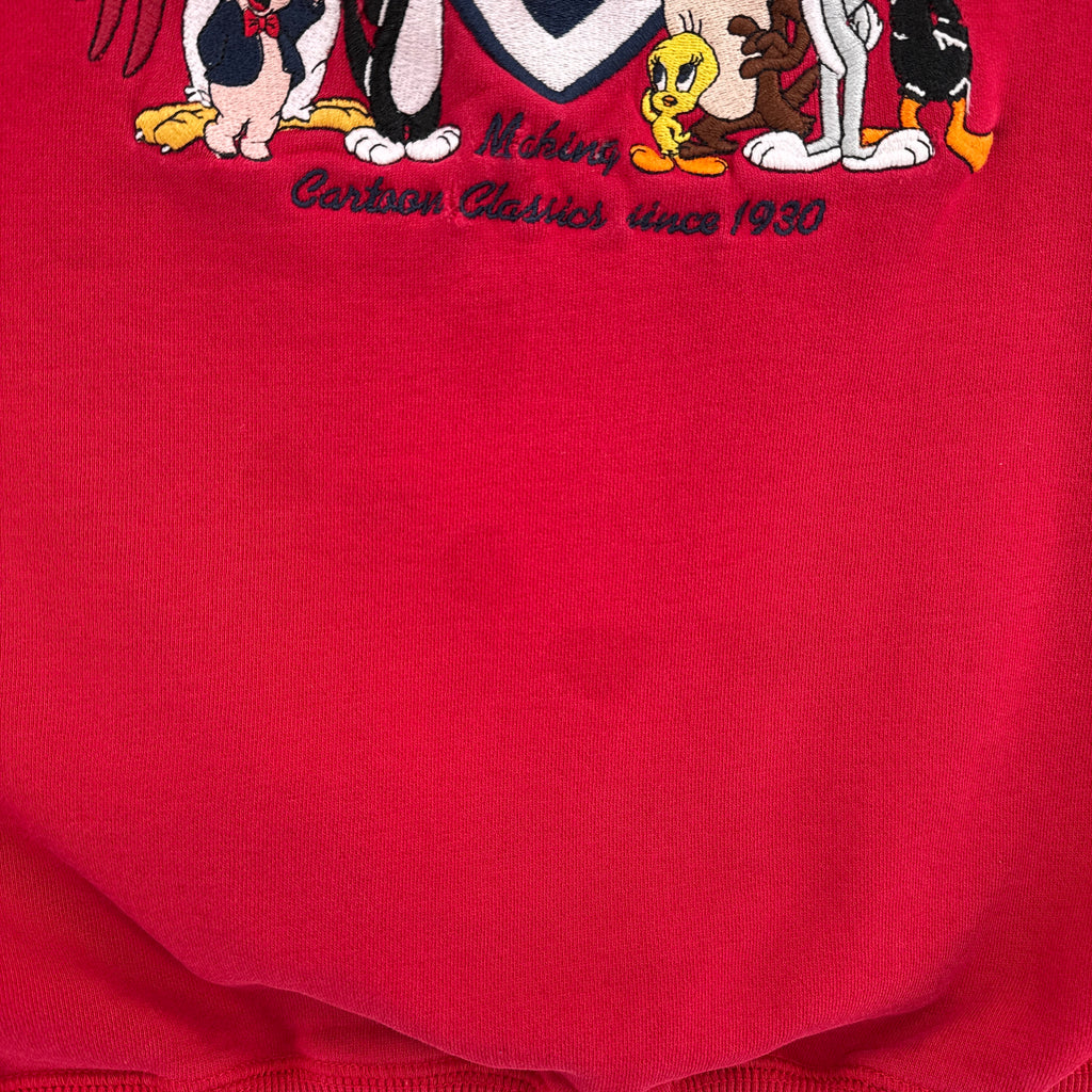 Vintage 90s Looney Tunes Warner Bros Cartoon Crewneck Sweatshirt