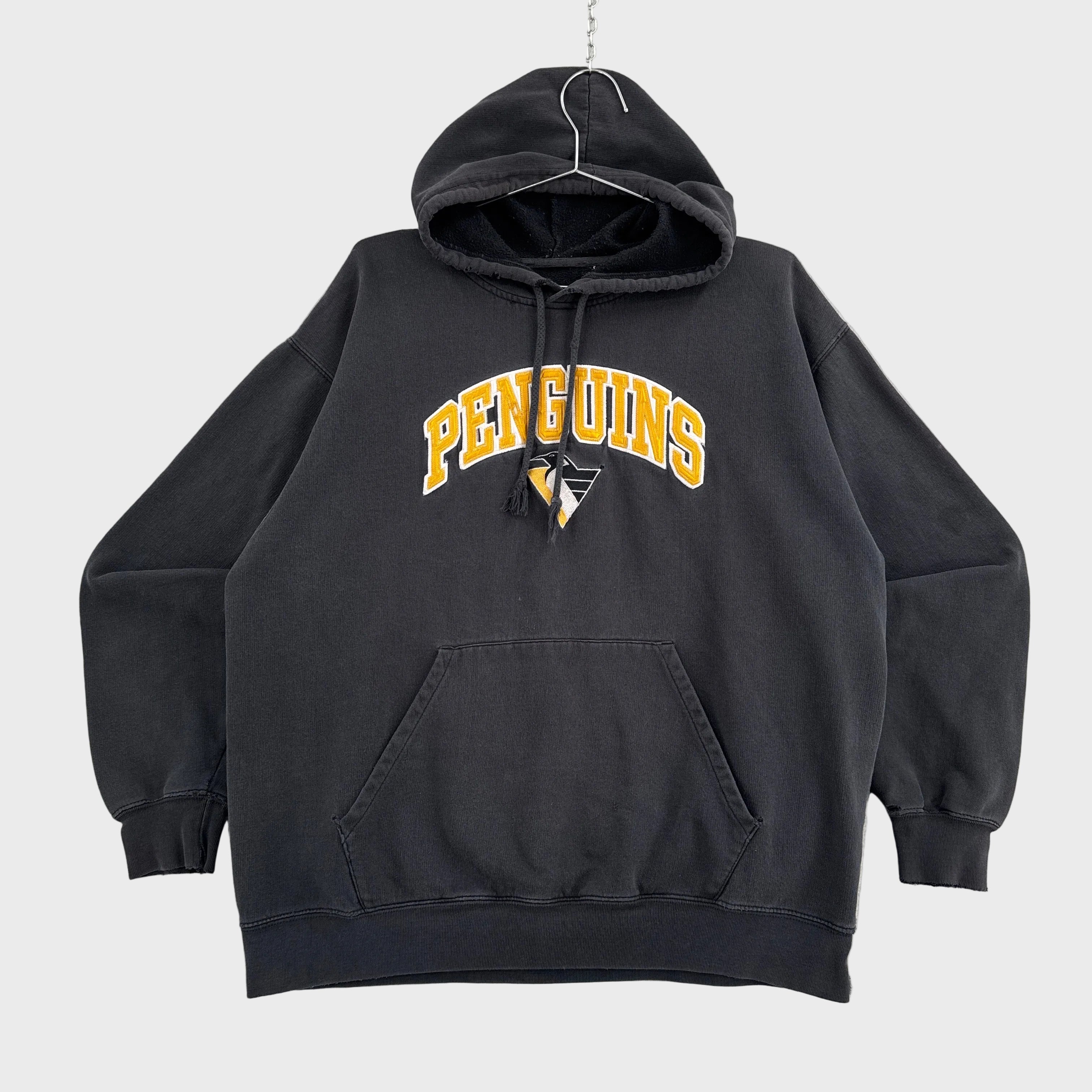 Vintage 90s Pittsburgh Penguins NHL Hoodie Sweatshirt