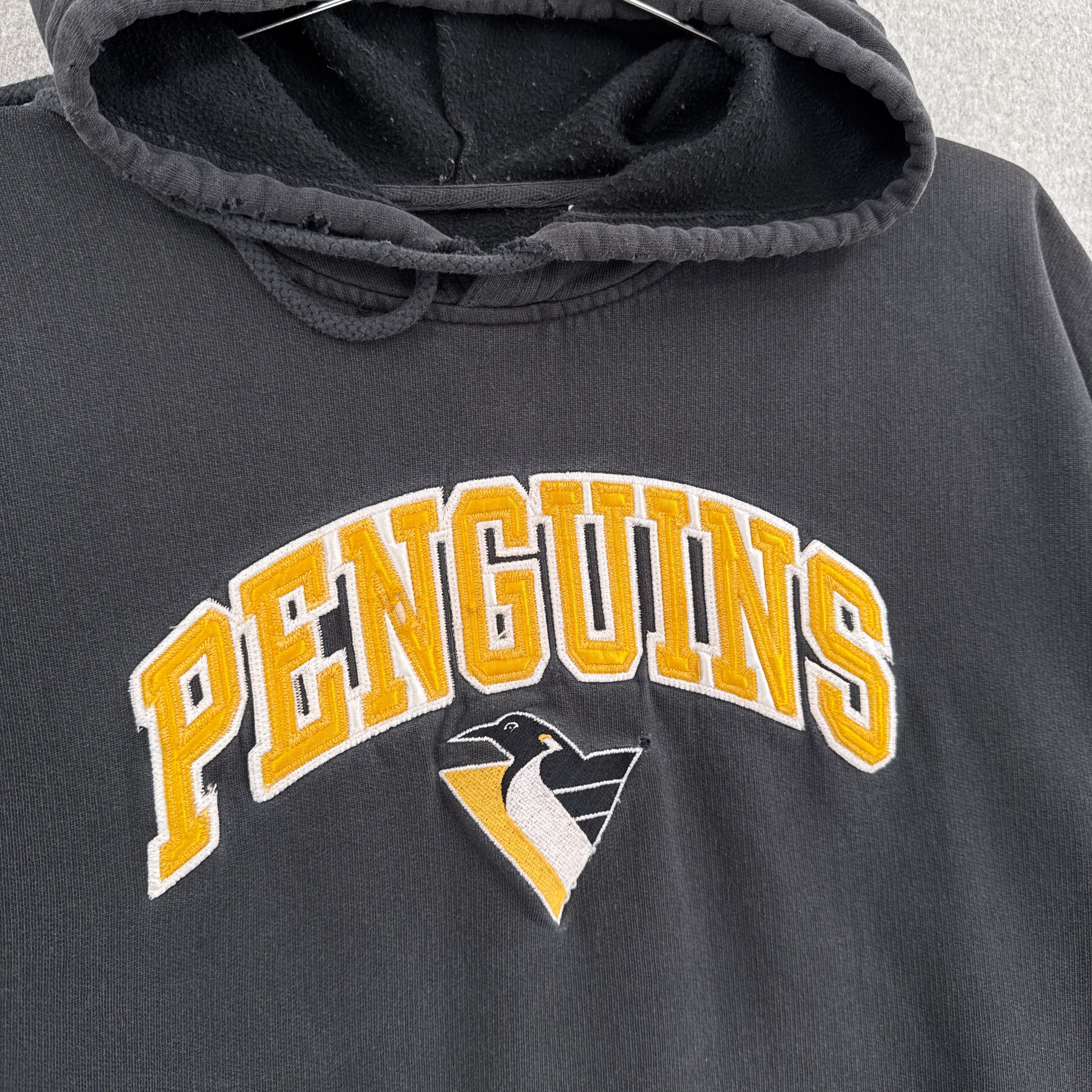 Vintage 90s Pittsburgh Penguins NHL Hoodie Sweatshirt