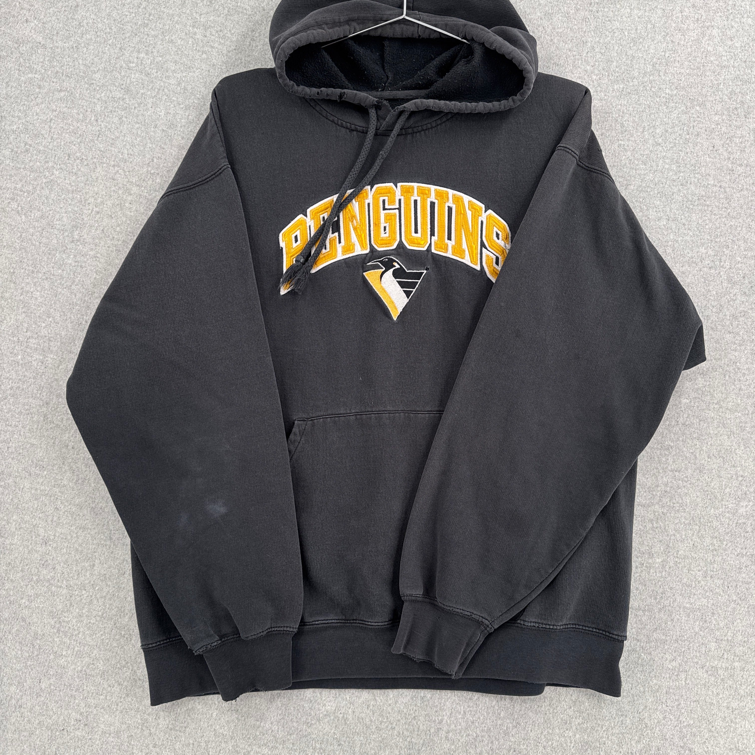 Vintage 90s Pittsburgh Penguins NHL Hoodie Sweatshirt