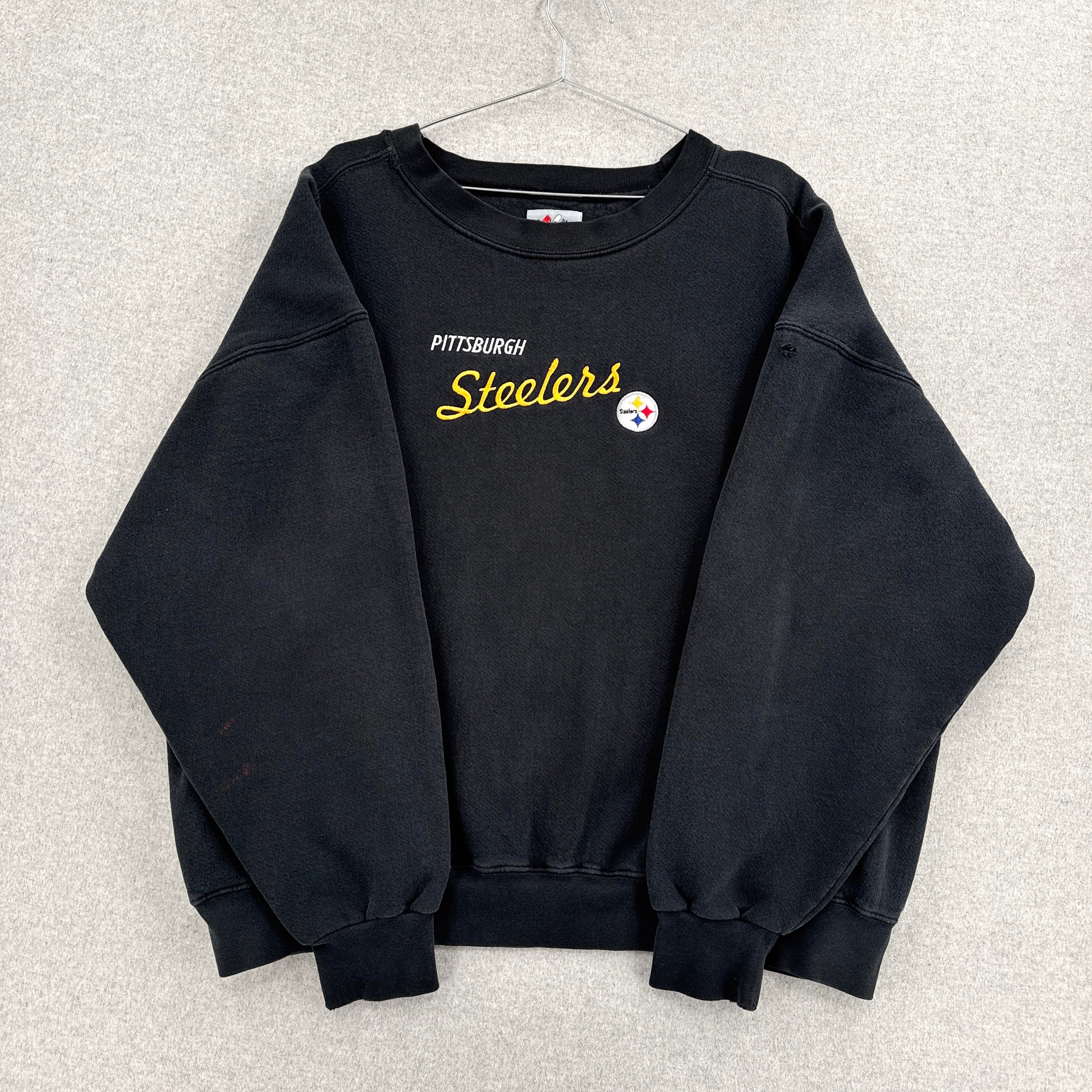 Vintage 90s Pittsburgh Steelers NFL Crewneck Sweatshirt