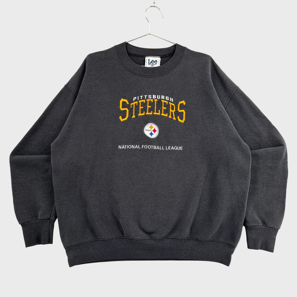Vintage 90s Pittsburgh Steelers NFL Embroidered Crewneck Sweatshirt