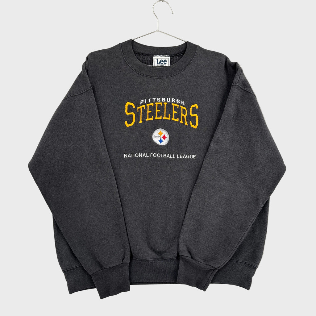 Vintage 90s Pittsburgh Steelers NFL Embroidered Crewneck Sweatshirt