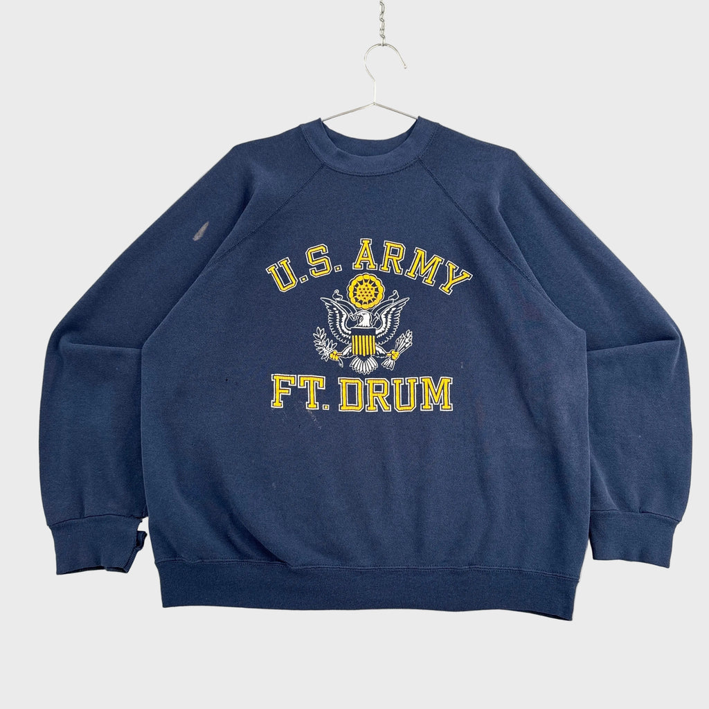 Vintage 90s United States Army Fort Drum Crewneck Sweatshirt