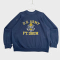 Vintage 90s United States Army Fort Drum Crewneck Sweatshirt