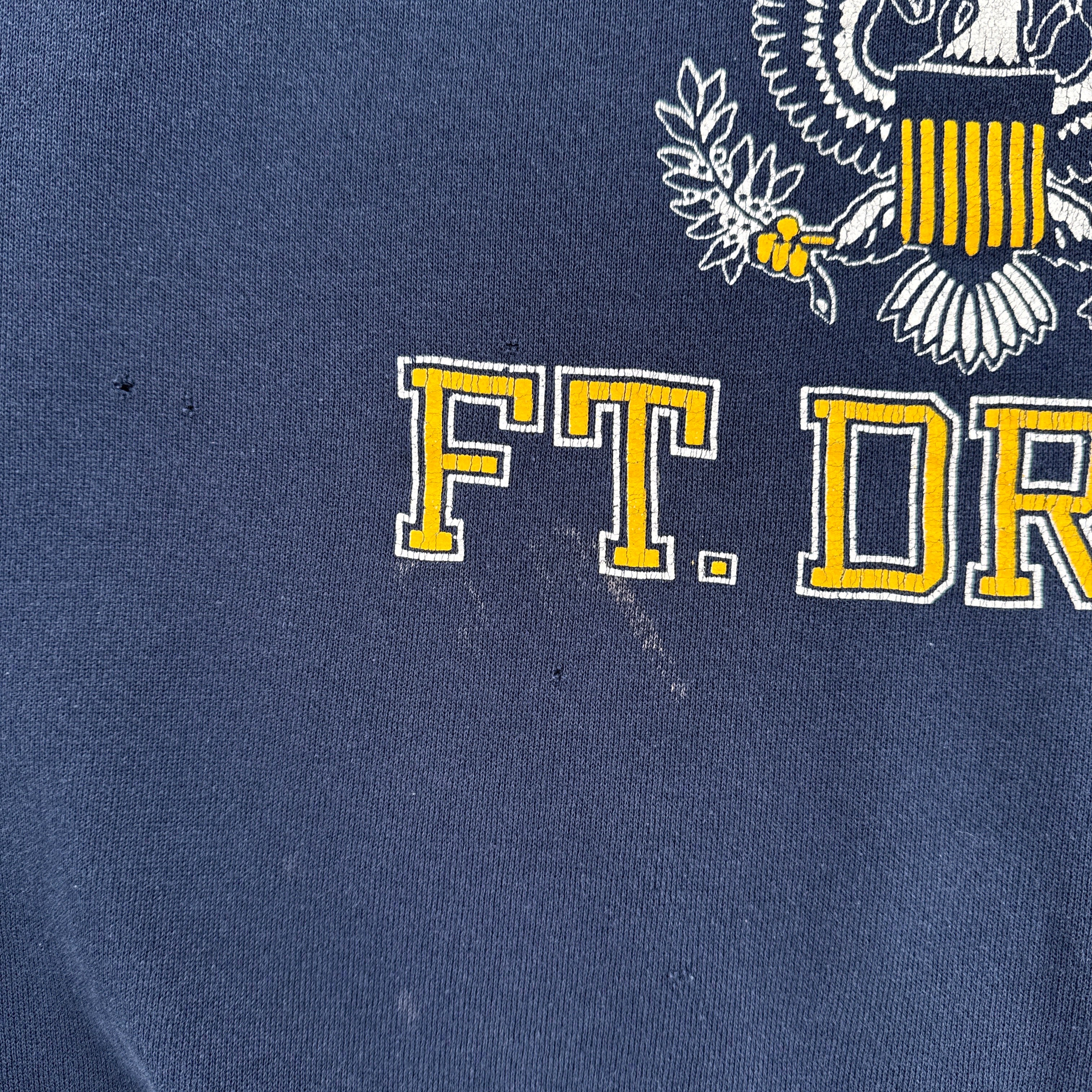 Vintage 90s United States Army Fort Drum Crewneck Sweatshirt