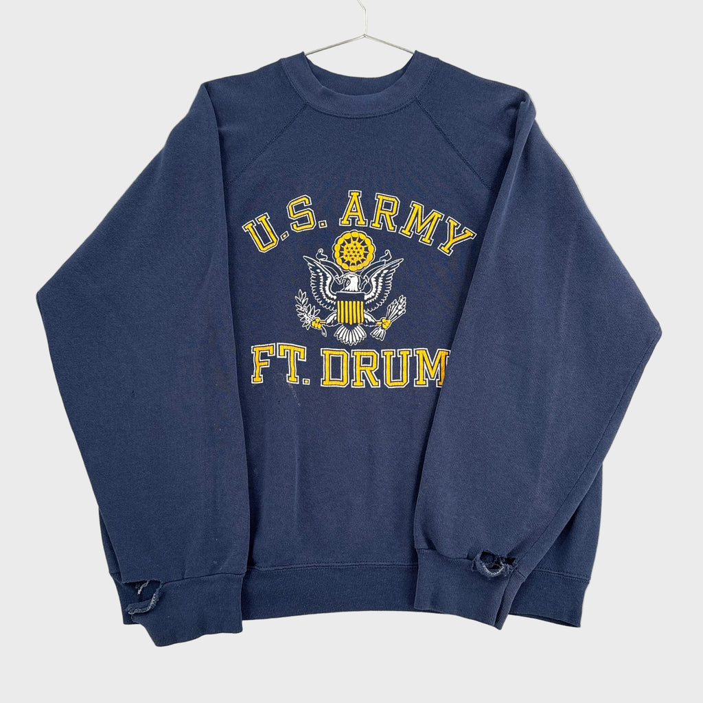 Vintage 90s United States Army Fort Drum Crewneck Sweatshirt