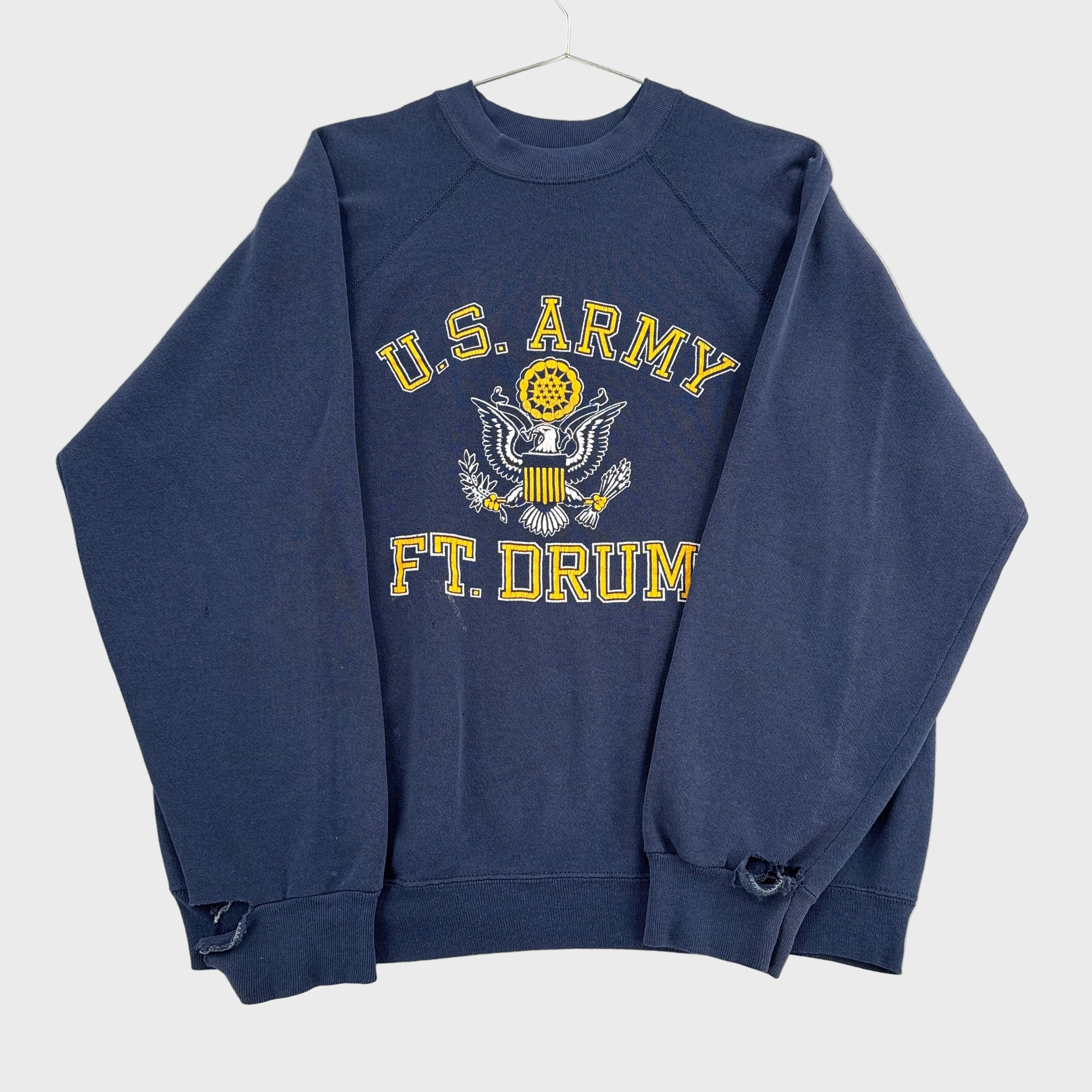 Vintage 90s United States Army Fort Drum Crewneck Sweatshirt