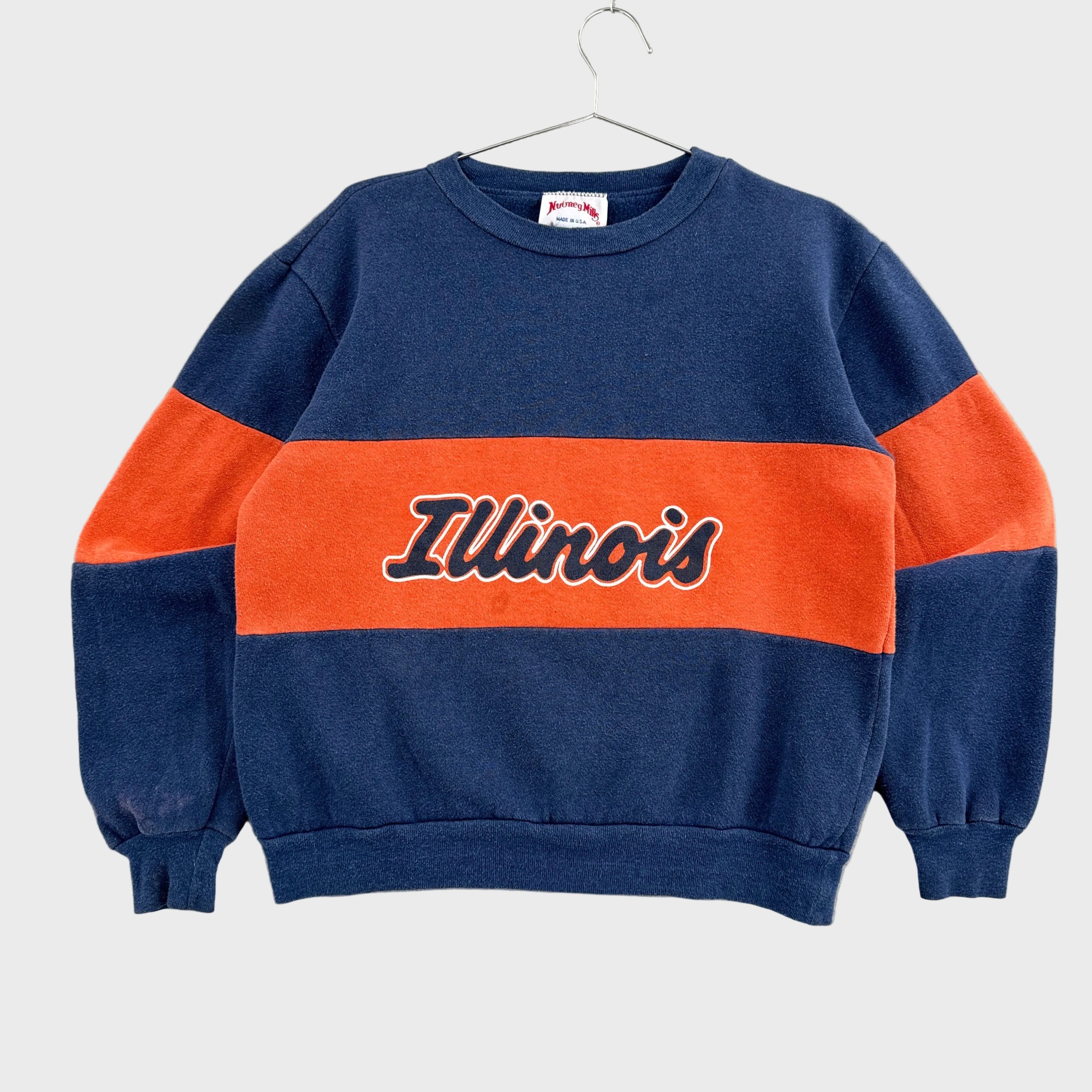 Vintage 90s University of Illinois Crewneck Sweatshirt