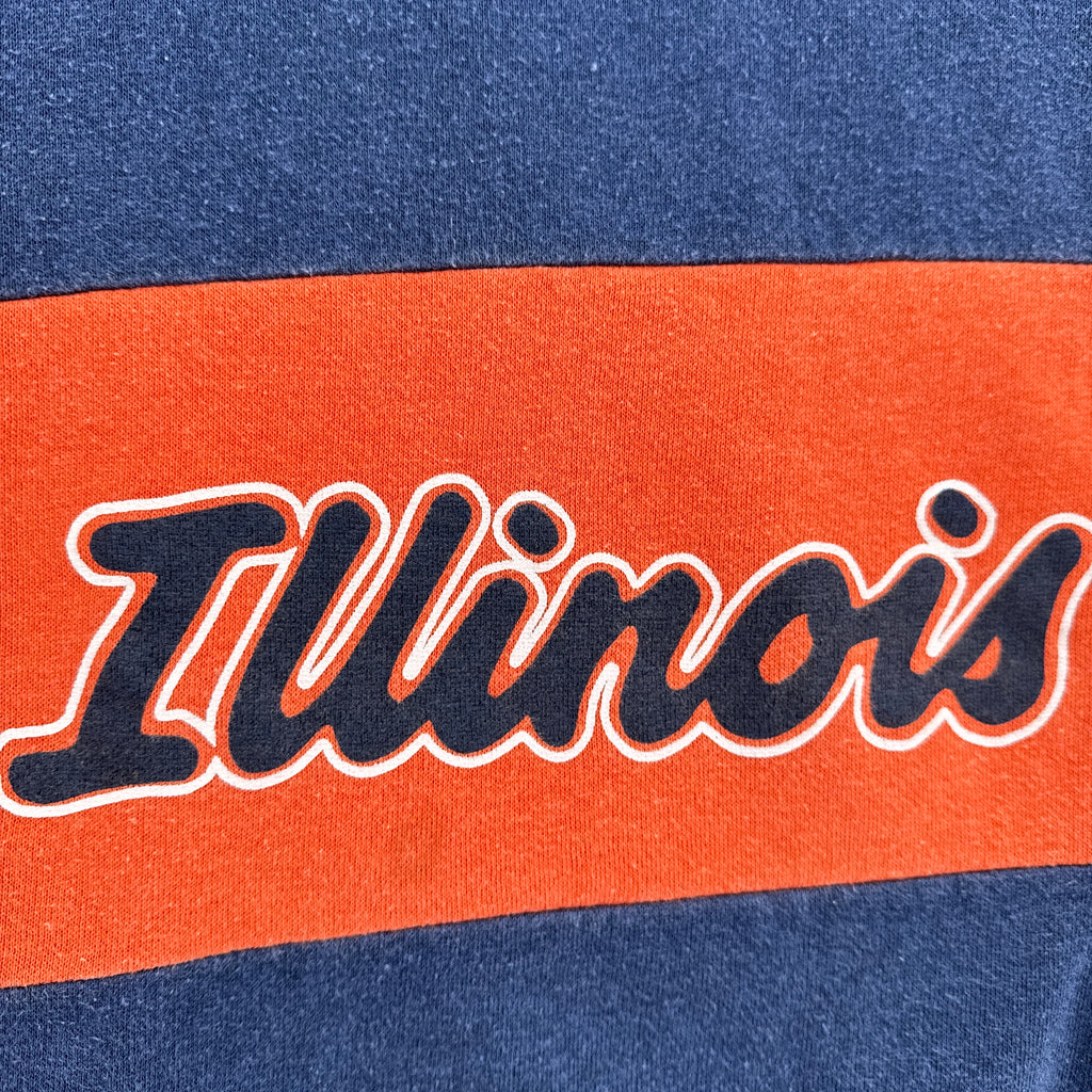 Vintage 90s University of Illinois Crewneck Sweatshirt