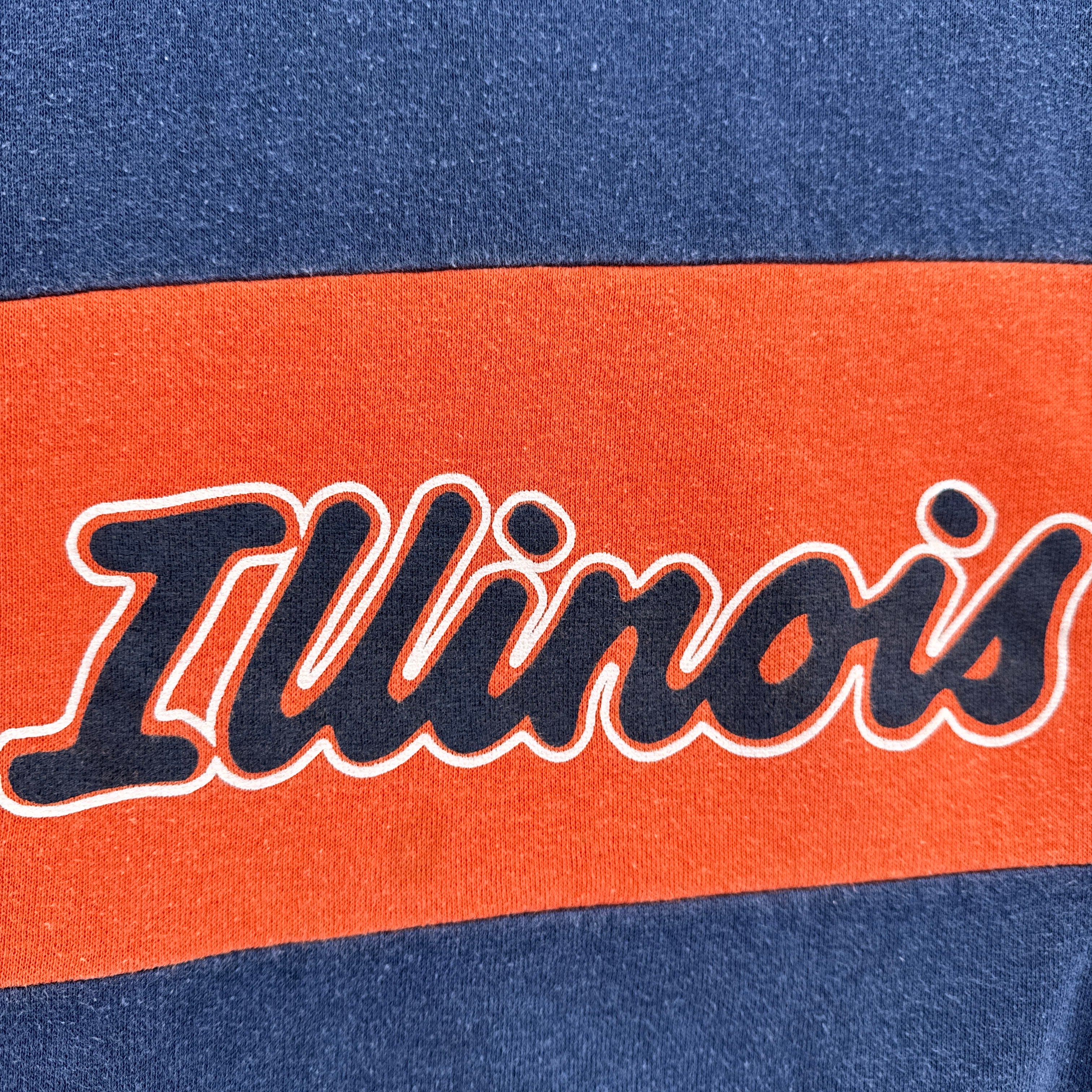 Vintage 90s University of Illinois Crewneck Sweatshirt