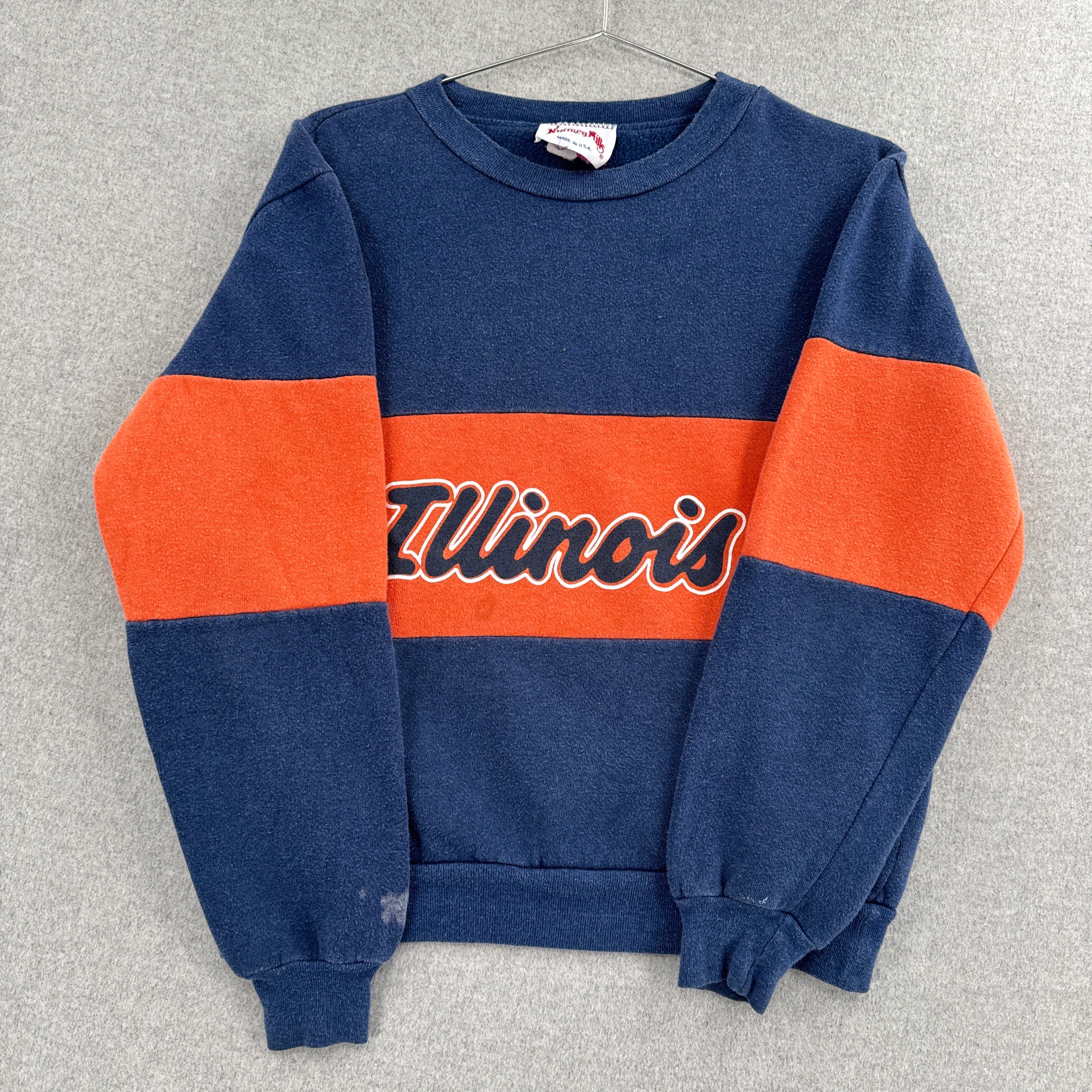 Vintage 90s University of Illinois Crewneck Sweatshirt