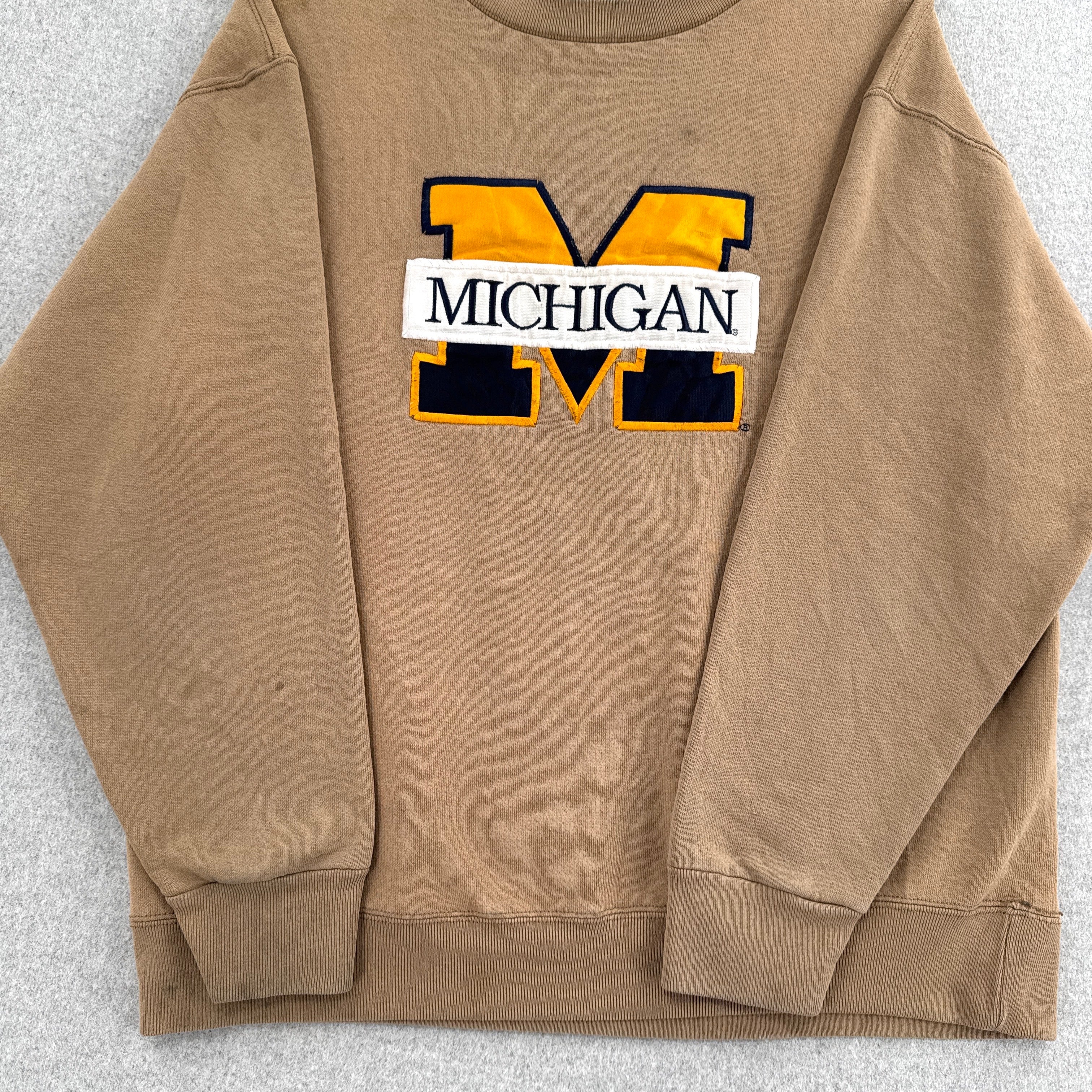 Vintage 90s University of Michigan Crewneck Sweatshirt