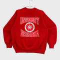 Vintage 90s University of Nebraska Crewneck Sweatshirt