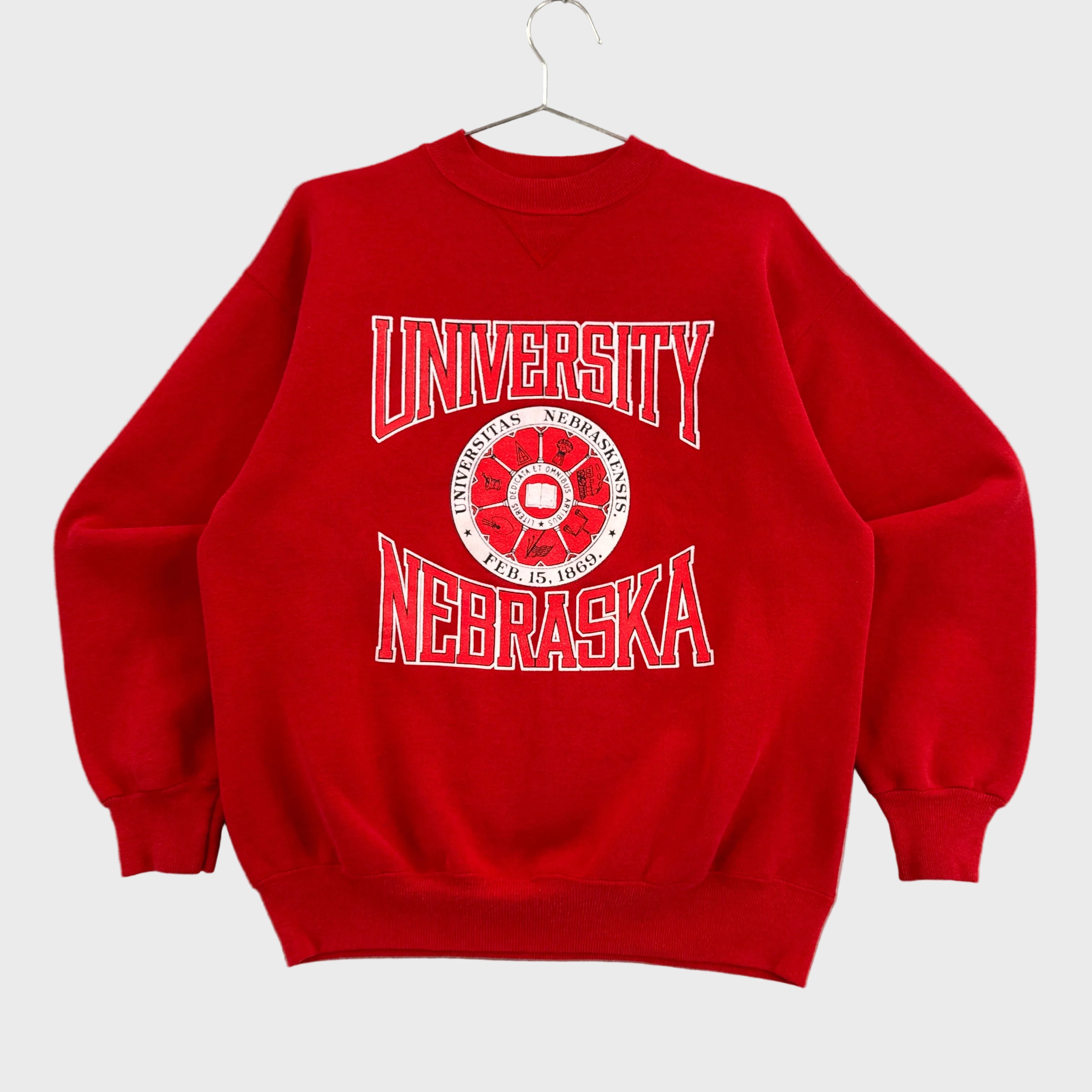 Vintage 90s University of Nebraska Crewneck Sweatshirt