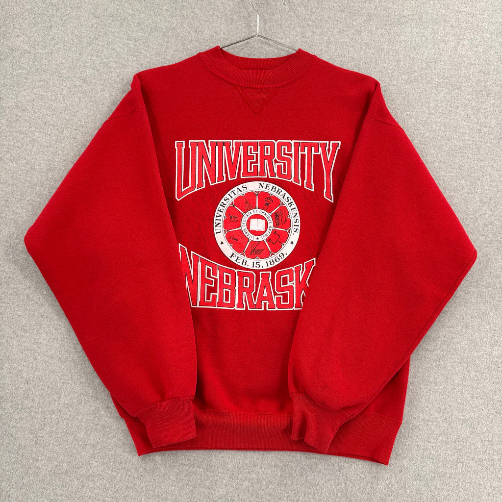 Vintage 90s University of Nebraska Crewneck Sweatshirt