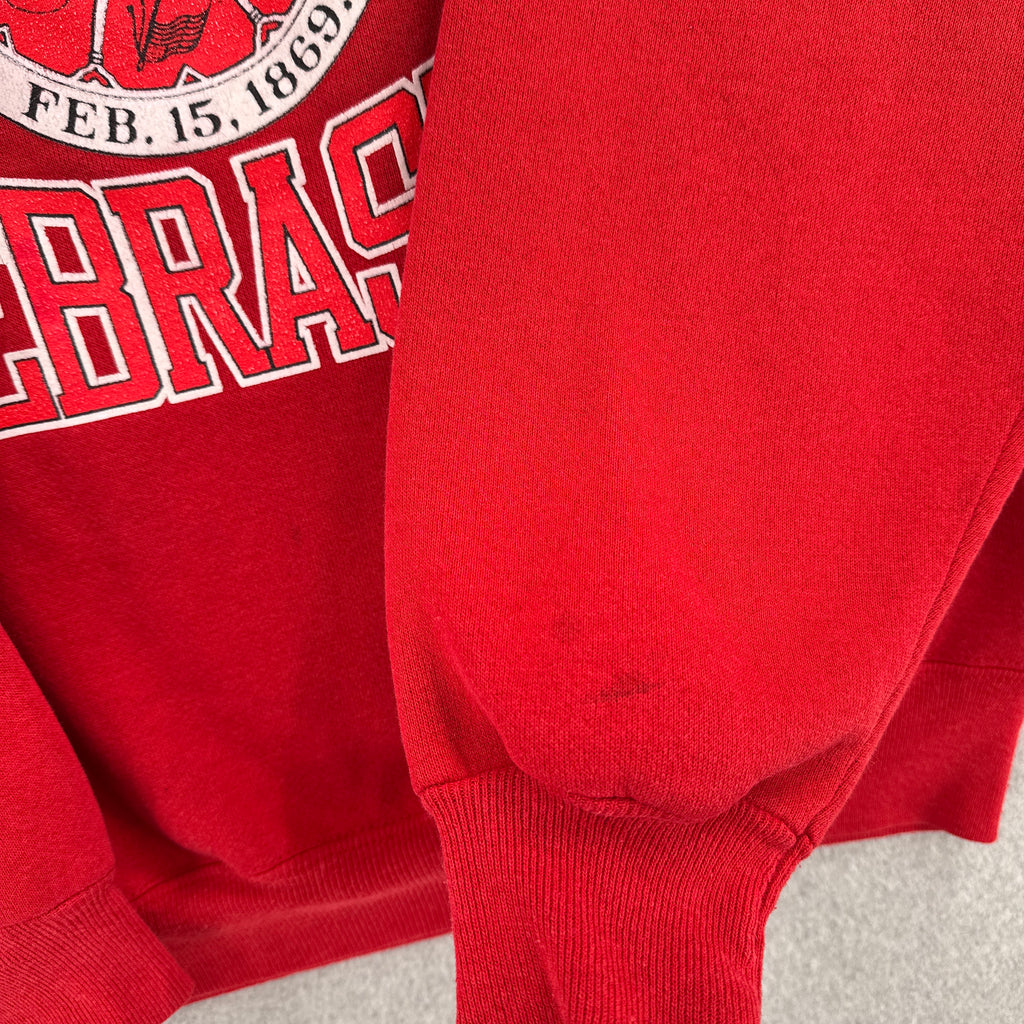 Vintage 90s University of Nebraska Crewneck Sweatshirt