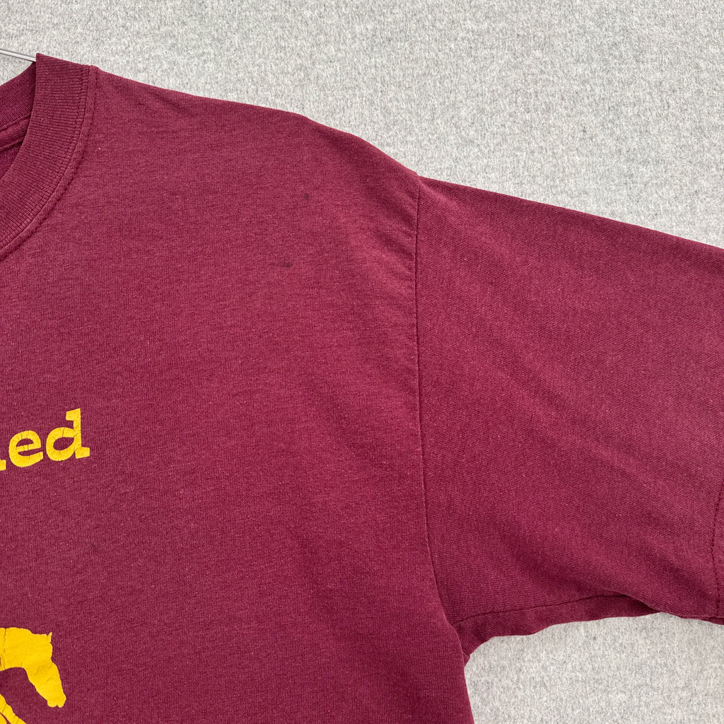 Vintage 90s Wyoming Cowboy Graphic Tee