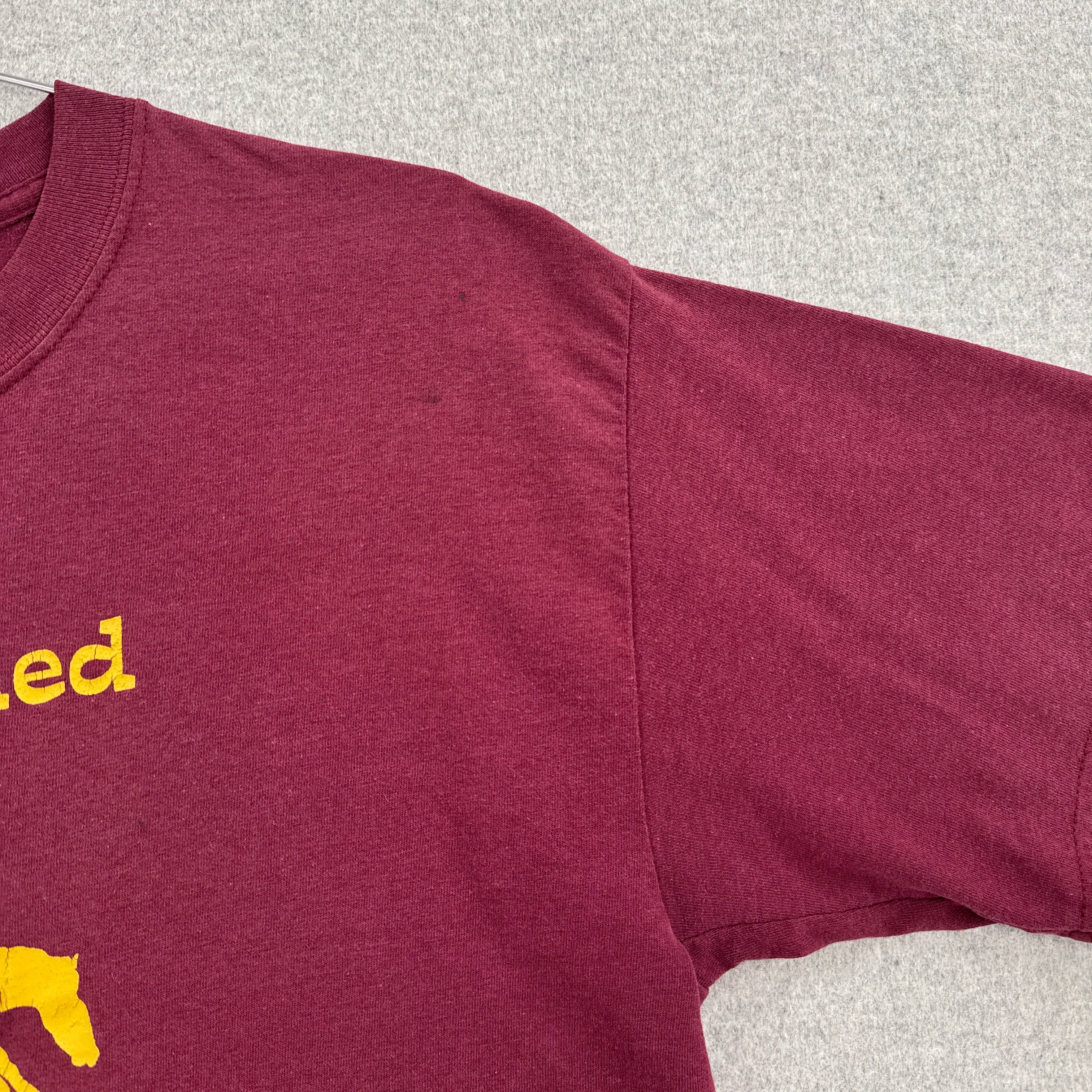 Vintage 90s Wyoming Cowboy Graphic Tee
