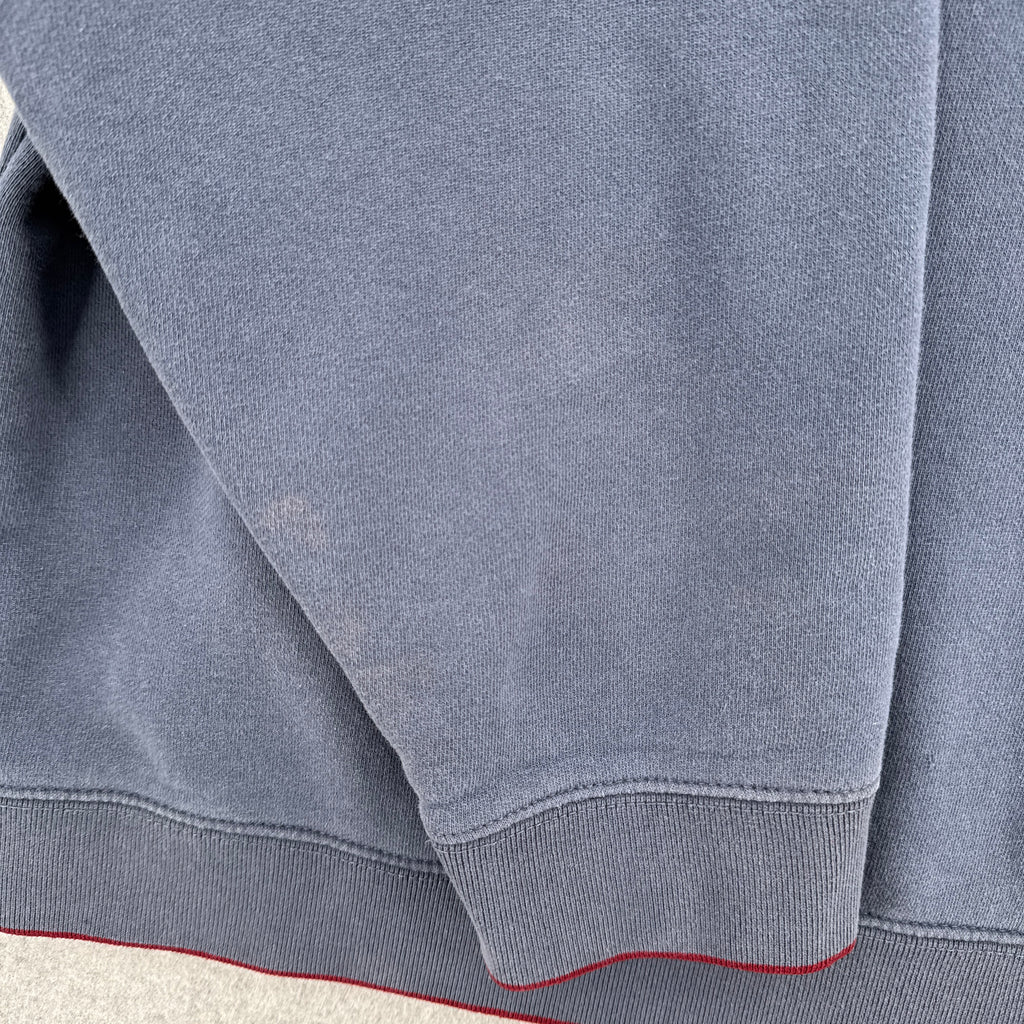 Vintage Bass Fish Fishing Embroidered Crewneck Sweatshirt