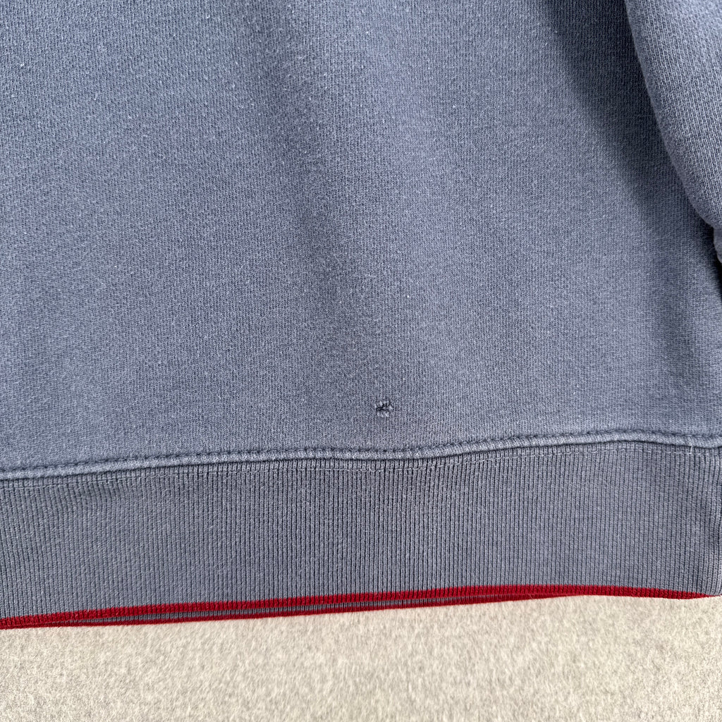 Vintage Bass Fish Fishing Embroidered Crewneck Sweatshirt
