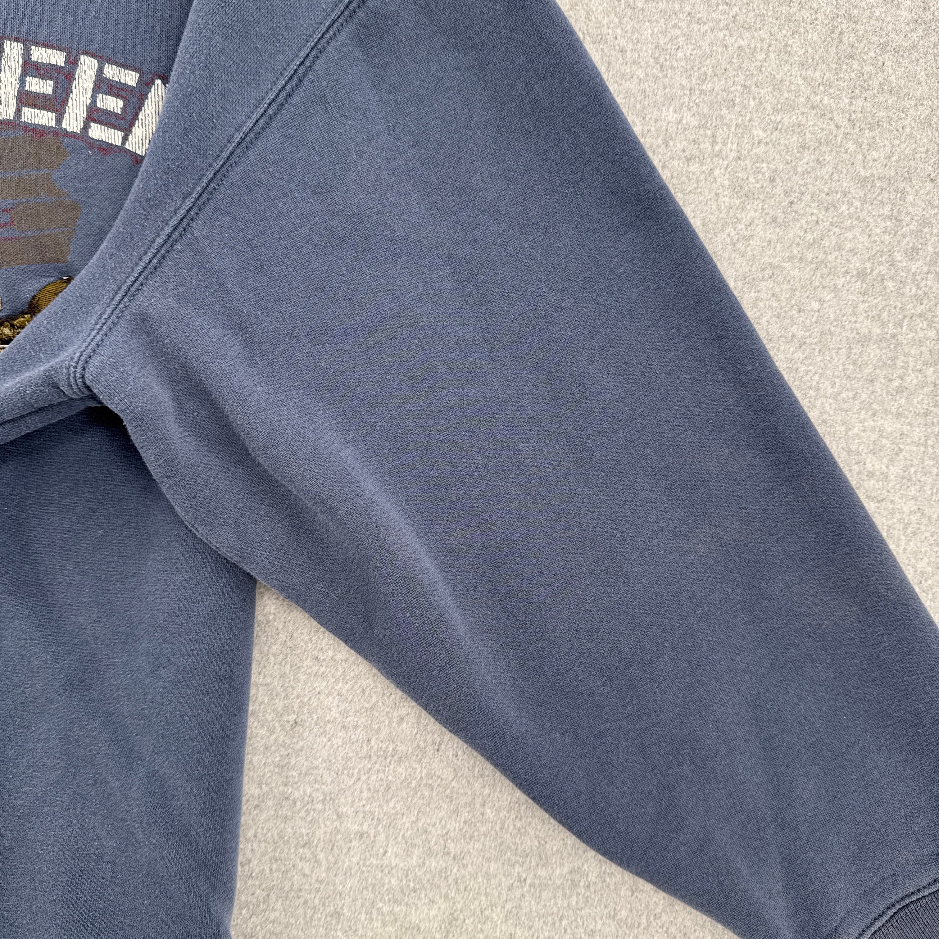 Vintage Bass Fish Fishing Embroidered Crewneck Sweatshirt