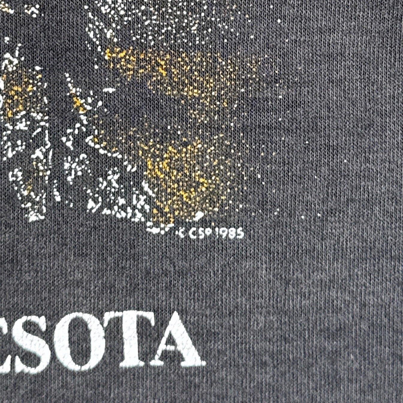 Vintage 1985 Minnesota Lake Loon Graphic Tee 